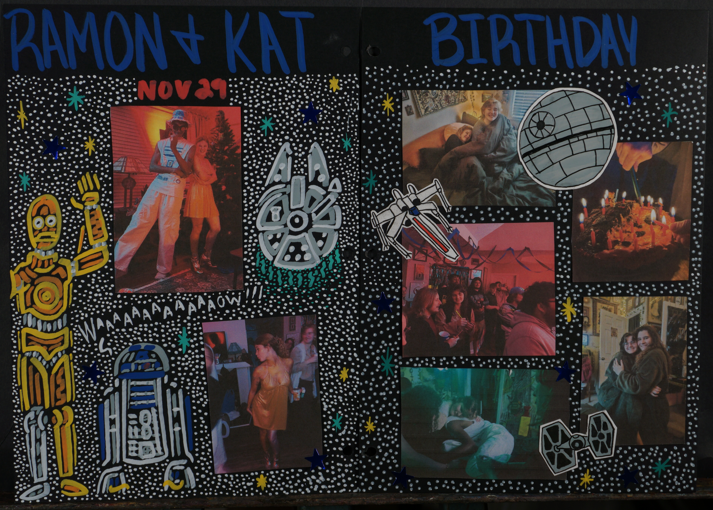 Ramon & Kat Birthday (2025 Scrapbook 54 & 55) December 2025