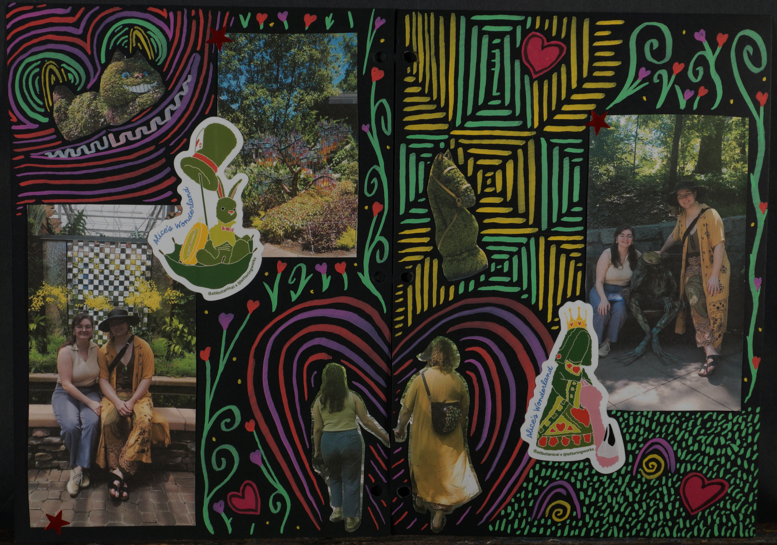 Botanical Gardens (2025 Scrapbook 22 & 23) - August 2025