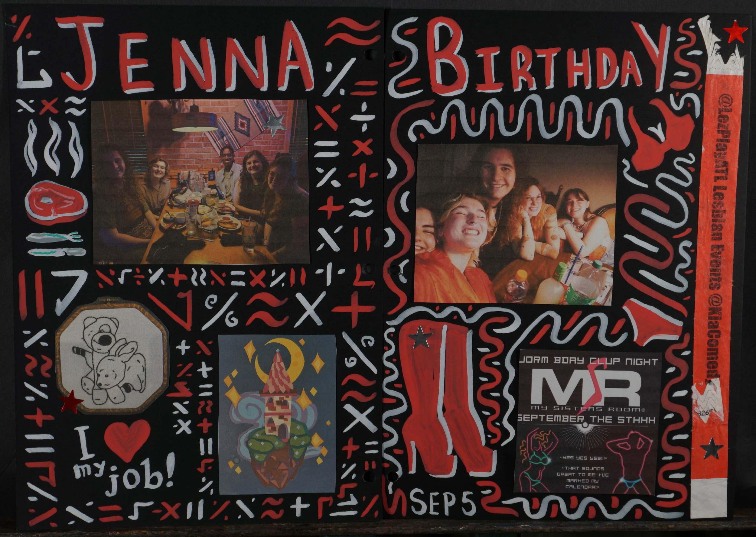 Jenna Birthday (2025 Scrapbook 30 & 31) - October 2025