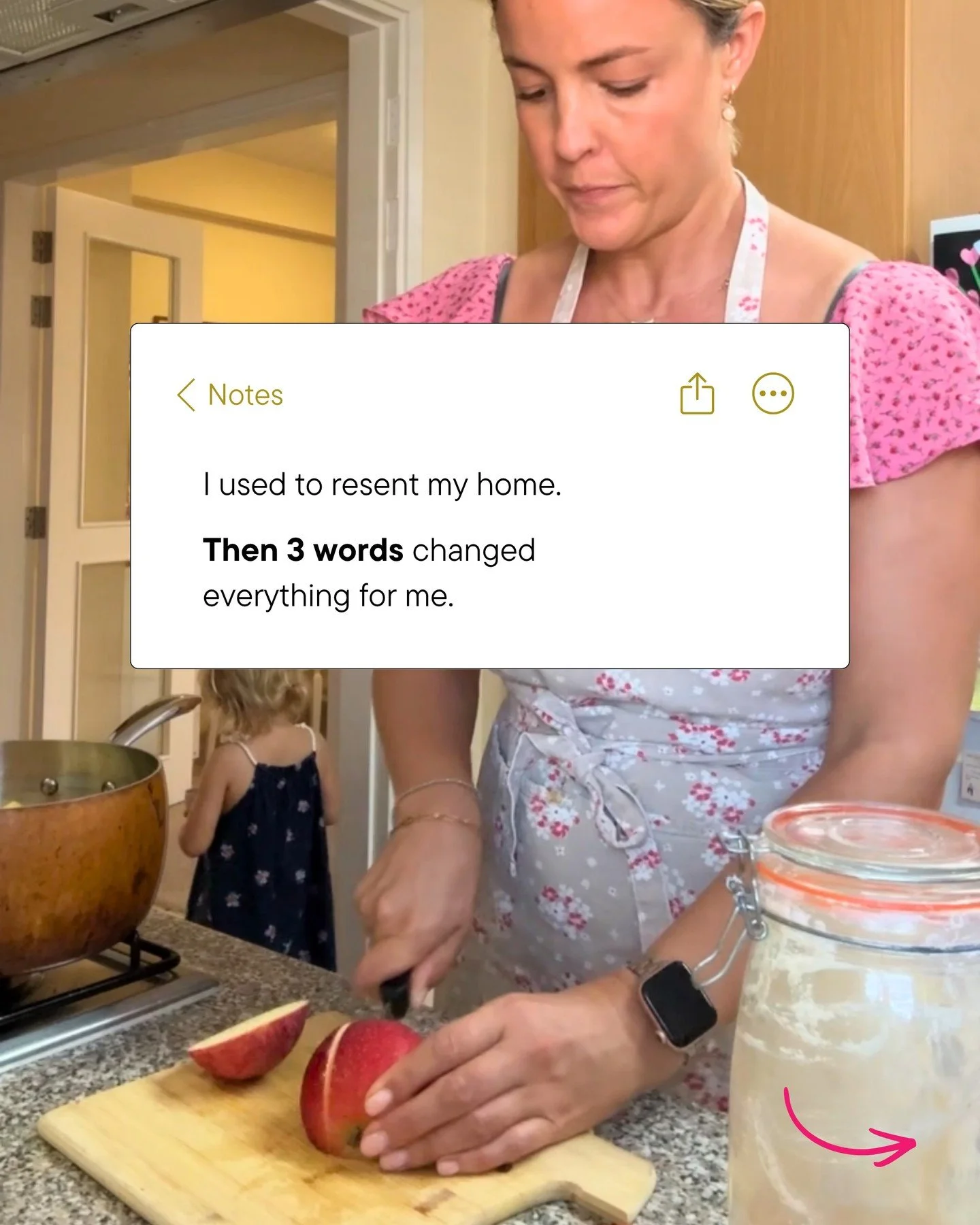 3 words. That's it.

Not a productivity hack. 

Not a mindset programme. 

Not a 47-step morning routine.

Just 3 words that slowly, quietly changed how I experience the most ordinary parts of my day.

I've been sitting with this one for a while. It 
