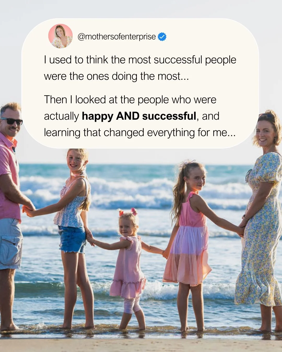 There was a period where I genuinely believed that how busy I was directly correlated with how serious I was about my business.

Like if I wasn't filling every hour, I wasn't really trying.

I'd look at other women in business who seemed calm and spa