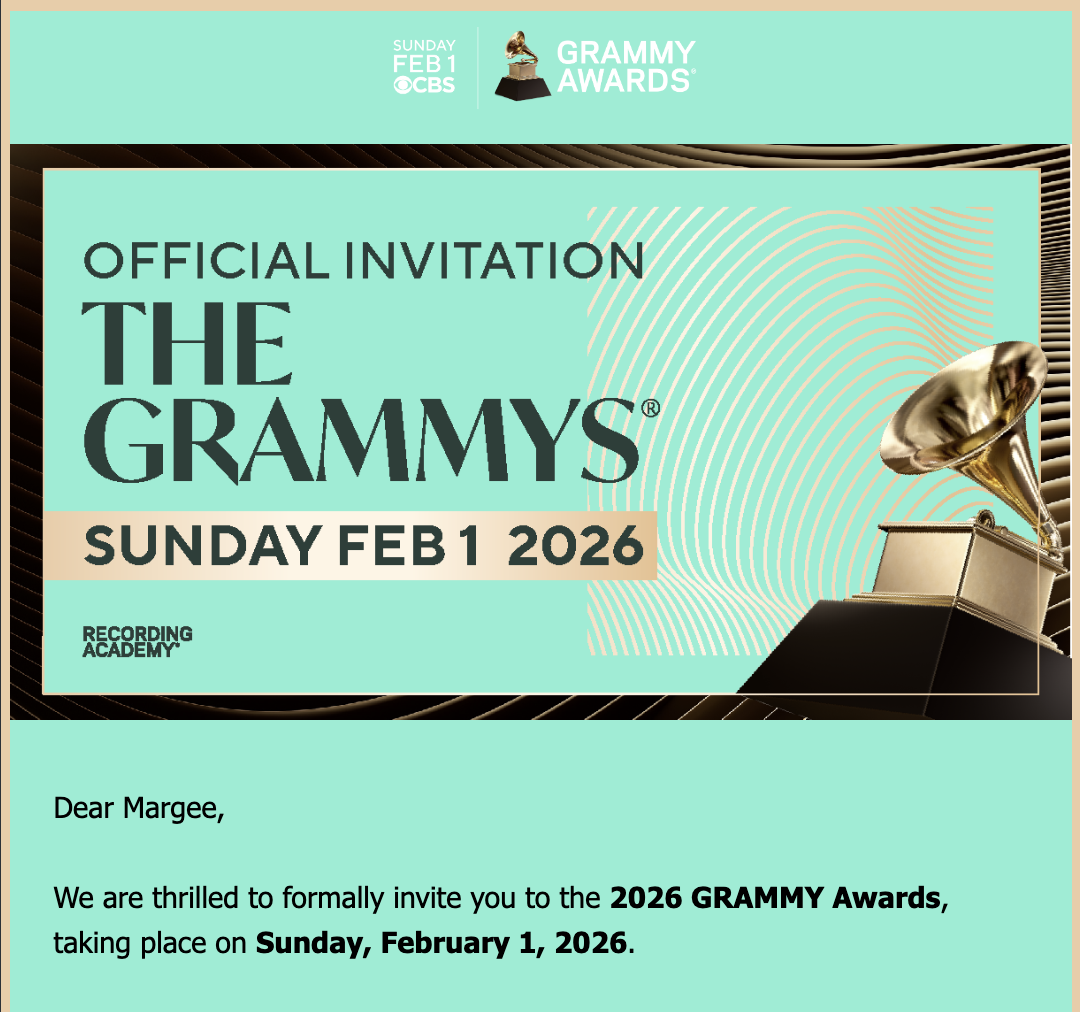 Attending The 2026 GRAMMY® Awards 