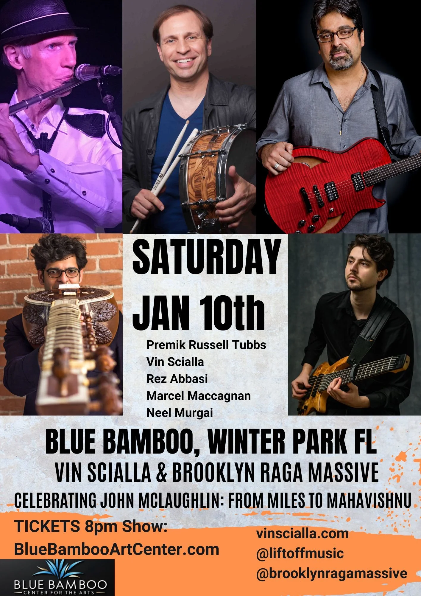 Premik Performs @The Blue Bamboo, Winter Park, Florida