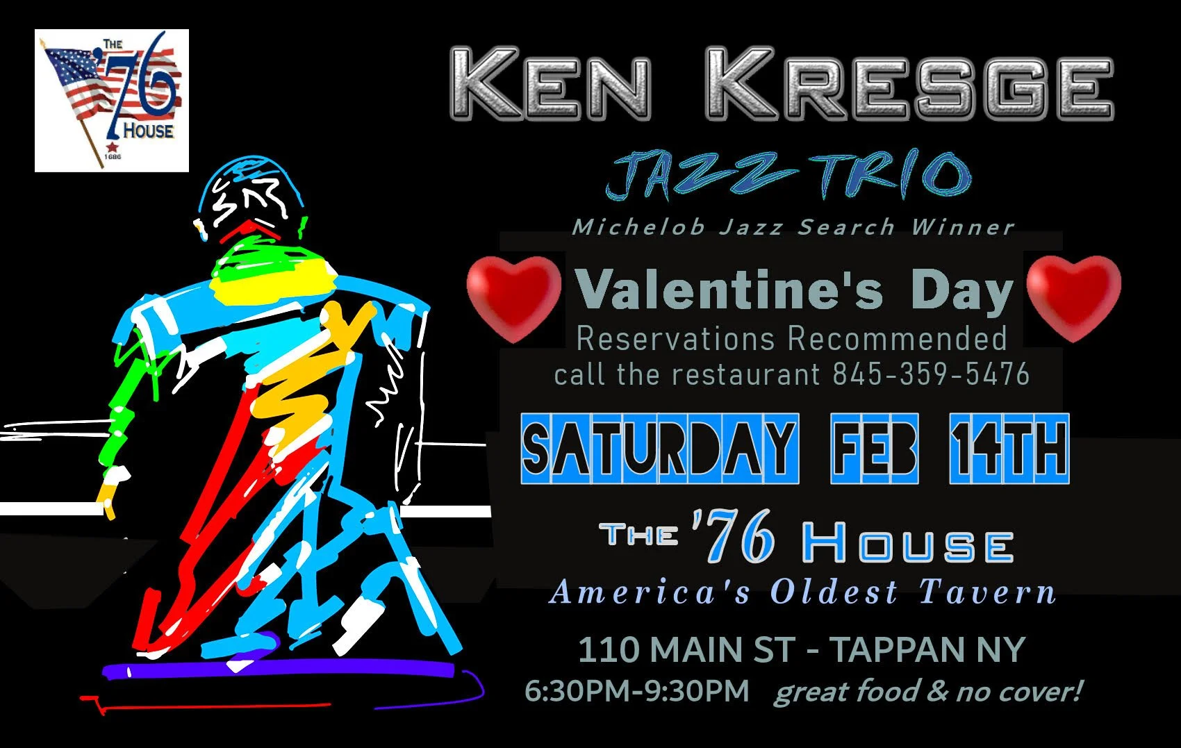 Premik joins The Ken Kresge Trio for A Valentine's Celebration