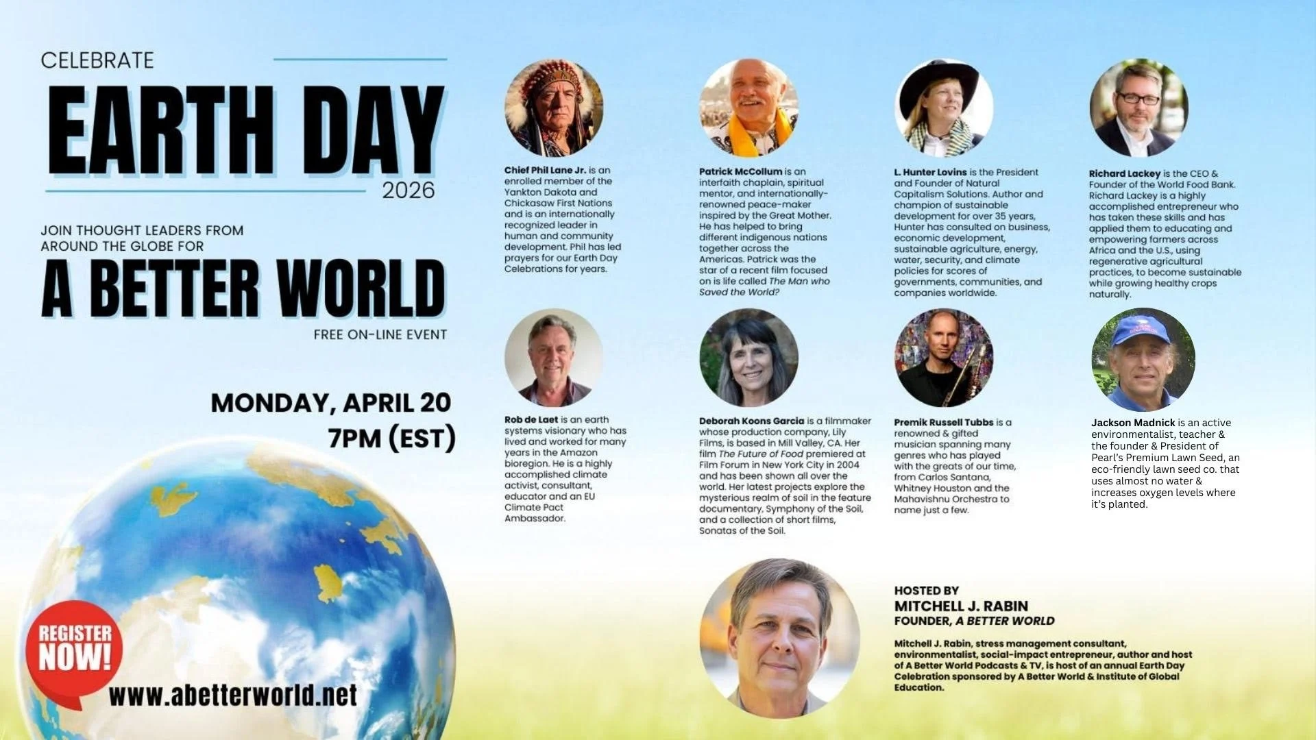  A Better World’s Earth Day with Premik Russell Tubbs 
