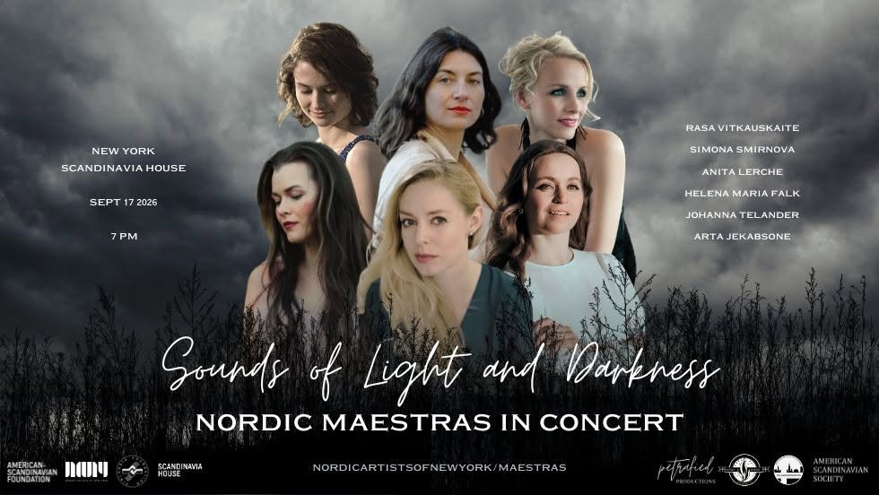 Margee Minier-Tubbs joins SOUNDS OF LIGHT AND DARKNESS | NORDIC MAESTRAS IN CONCERT @The Scandinavia House, NYC