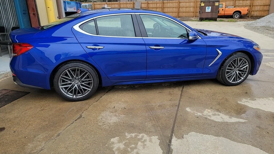 2019 Genesis G70
Windows tinted with SolarFX FXtreme2 Ceramic 35% on the sides and back
Before and after: