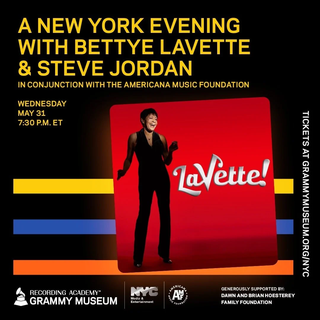 Bettye LaVette & Steve Jordan In Rare Discussion/Concert