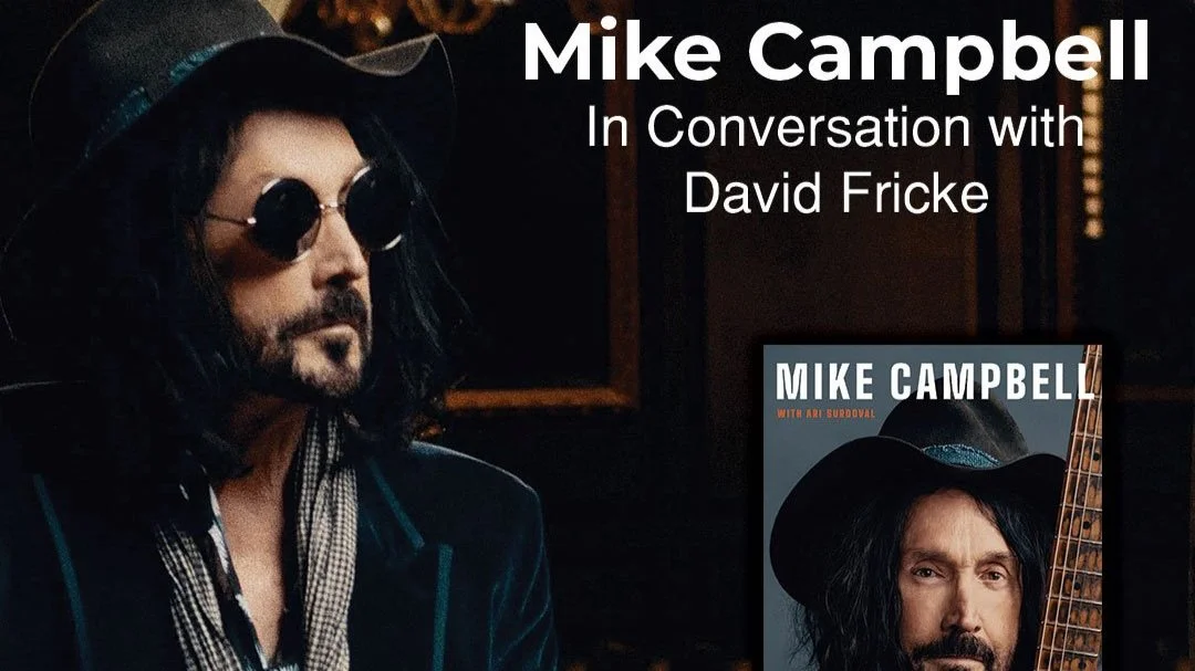 BergenPAC to Host Heartbreaker Mike Campbell in a Q&A Session with Journalist David Fricke