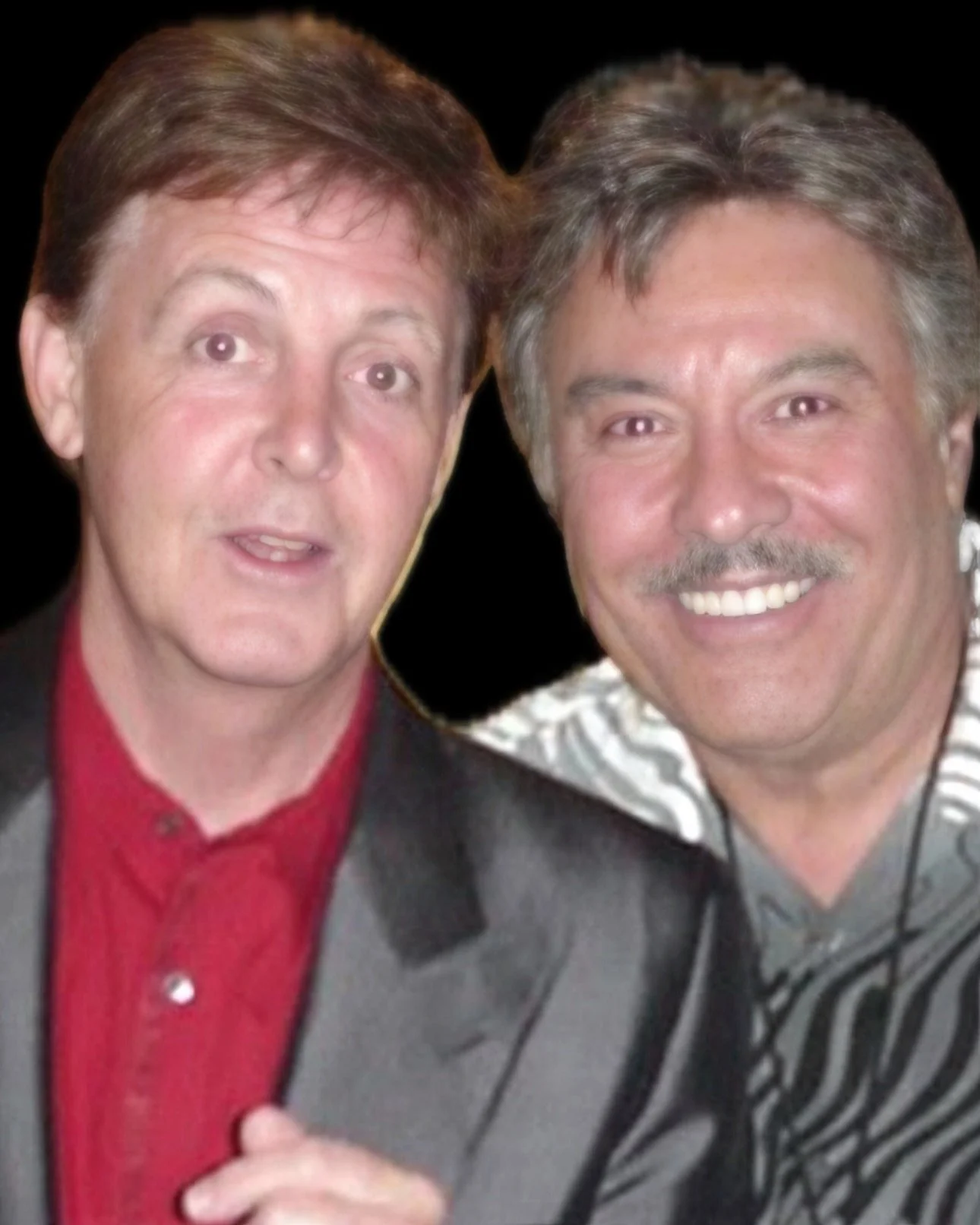 Paul McCartney and Tony Orlando