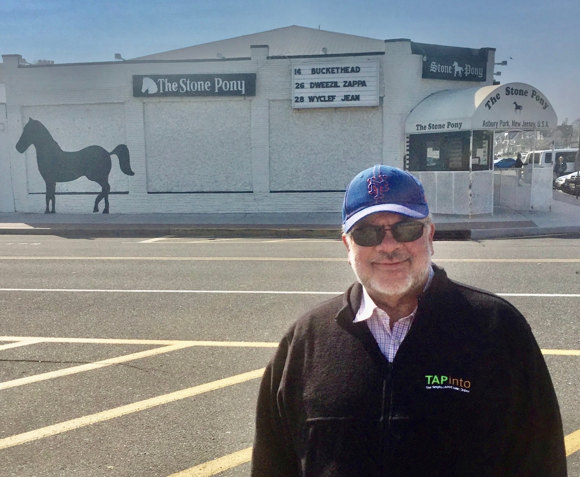 Professor Rich Lee in Asbury Park