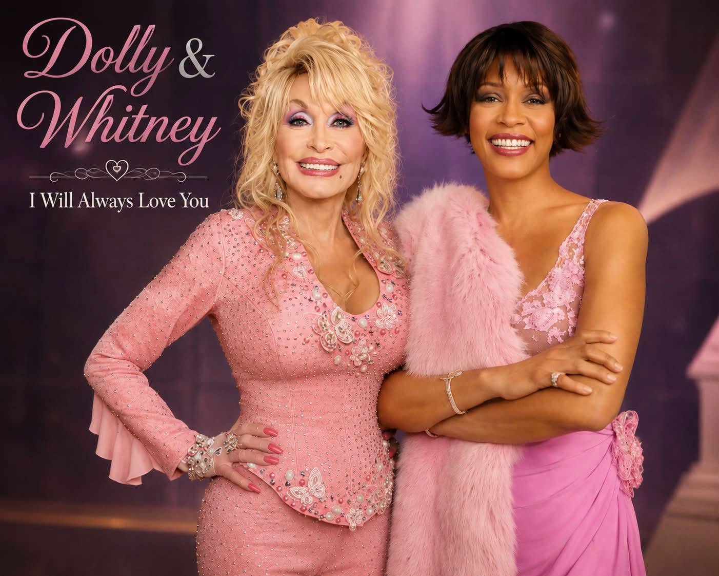 Dolly Parton and Whitney Houston