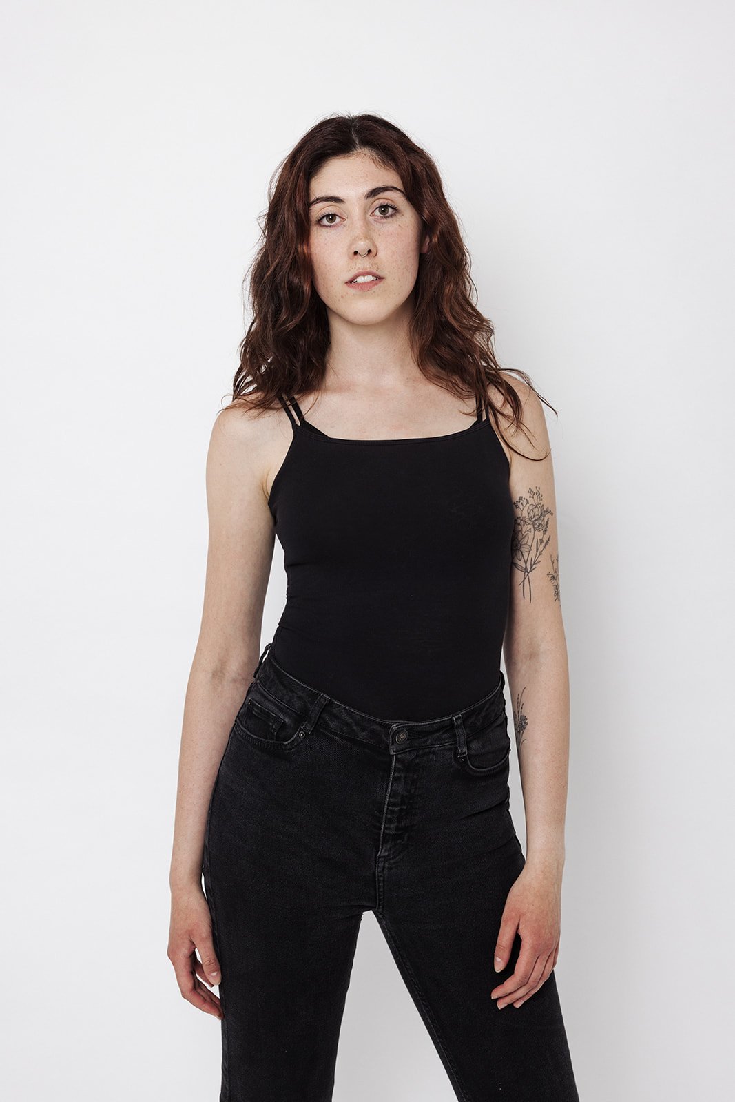 fashion female modelling polaroids studio photoshoot near plymouth devon