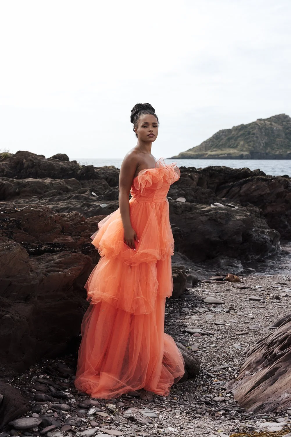 Self love and confidence photography session by Devon photographer in Plymouth, woman at the seaside.