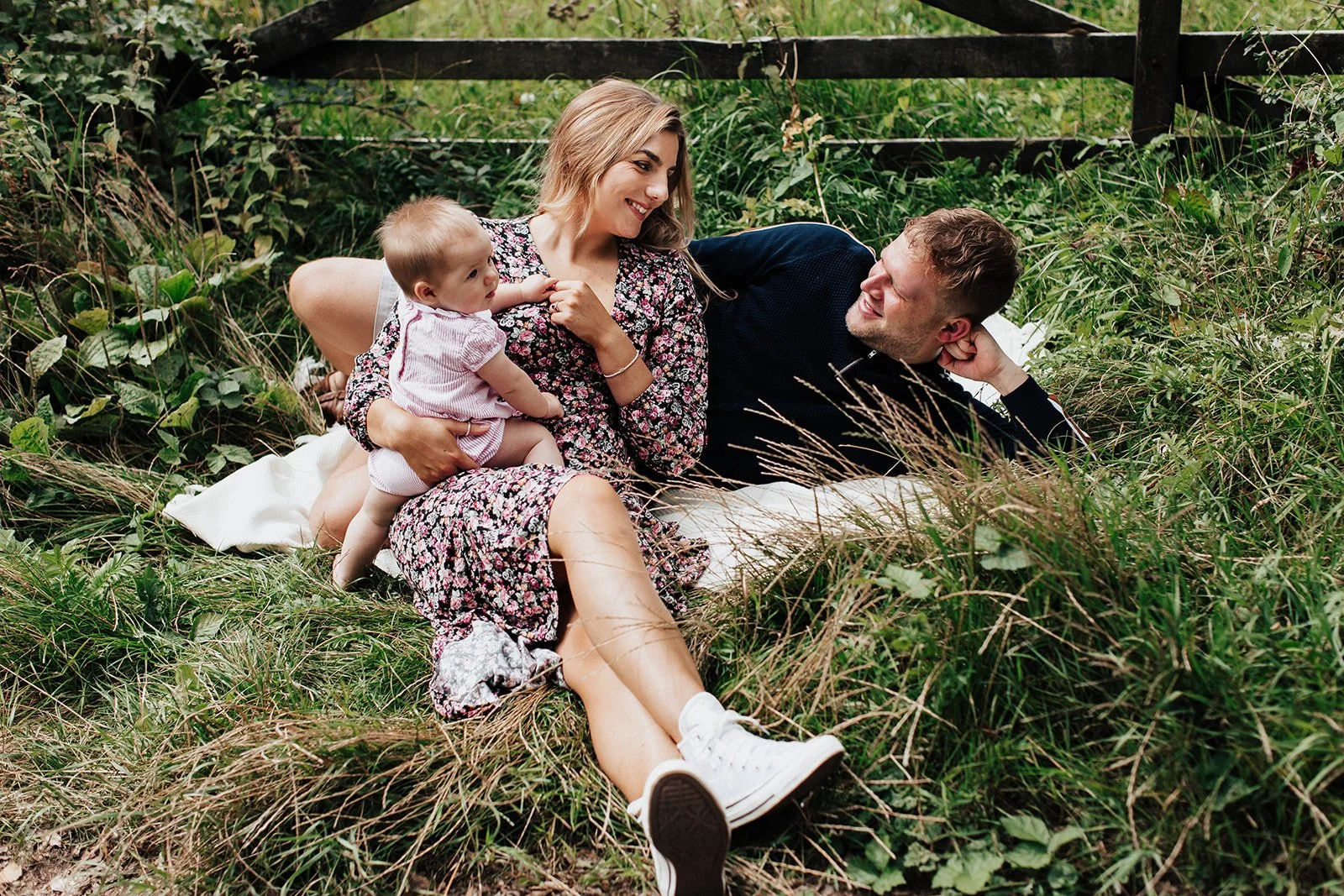 Family photography session in Plymouth Devon capturing relaxed and natural moments together