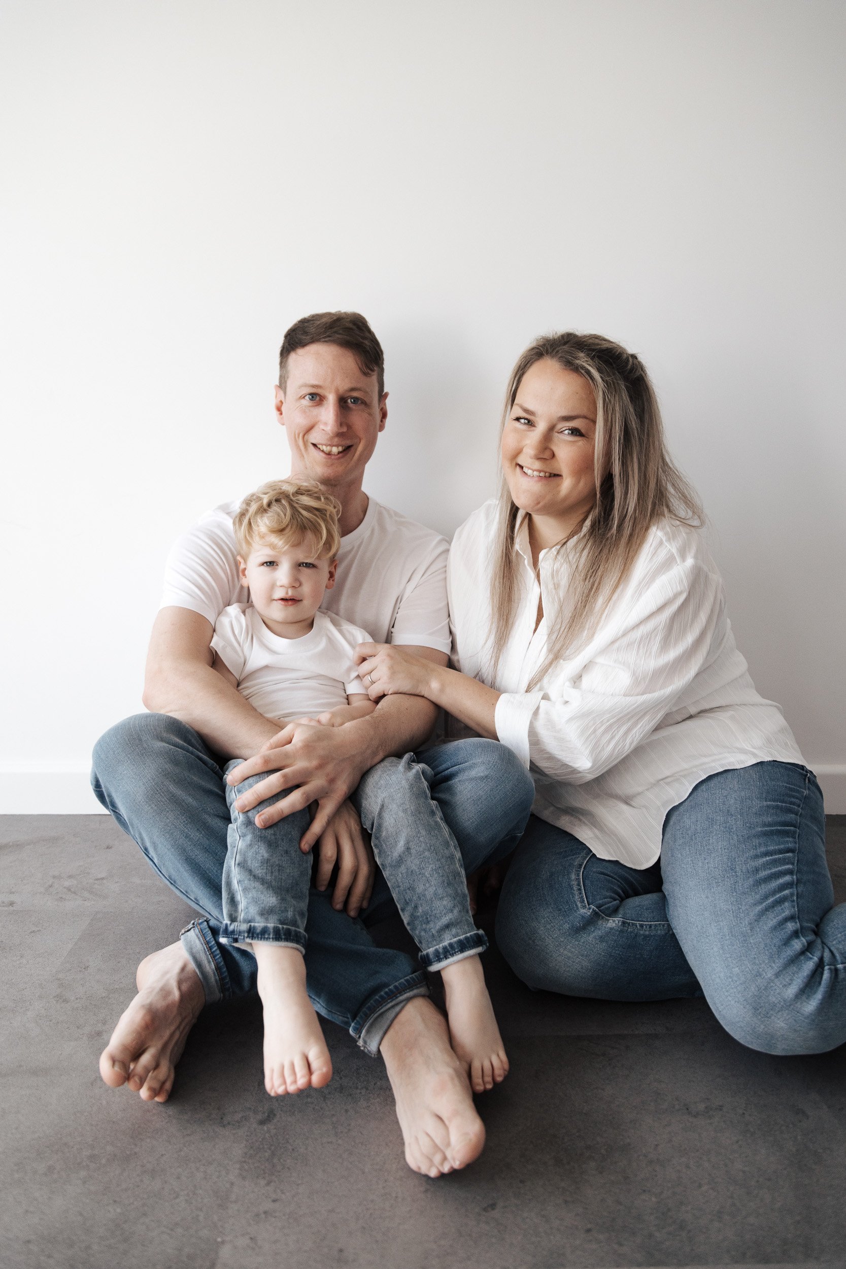 family newborn photographer studio in plymouth devon