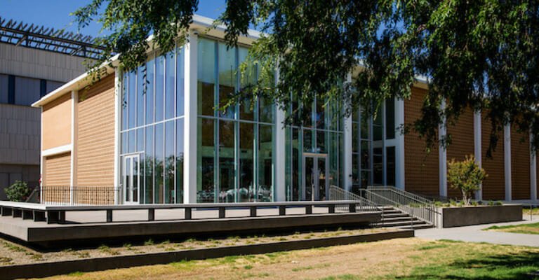 The exterior entrance of The Studios.