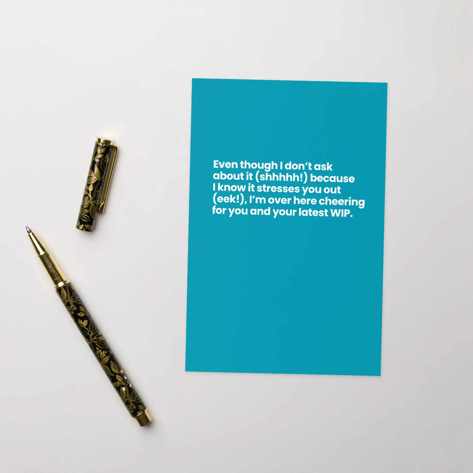 Keep Going - Author Greeting Card