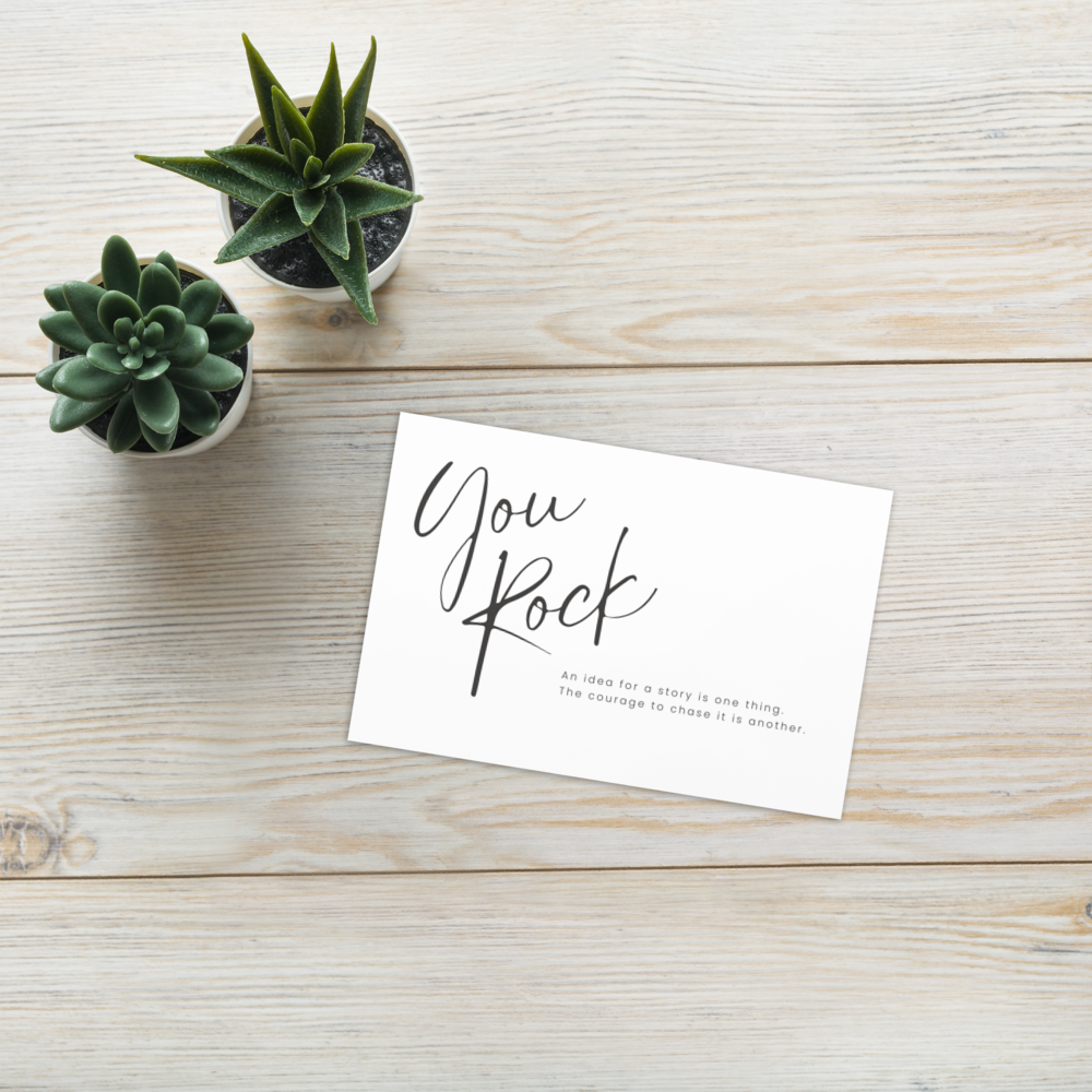 The Courage - Author Greeting Card