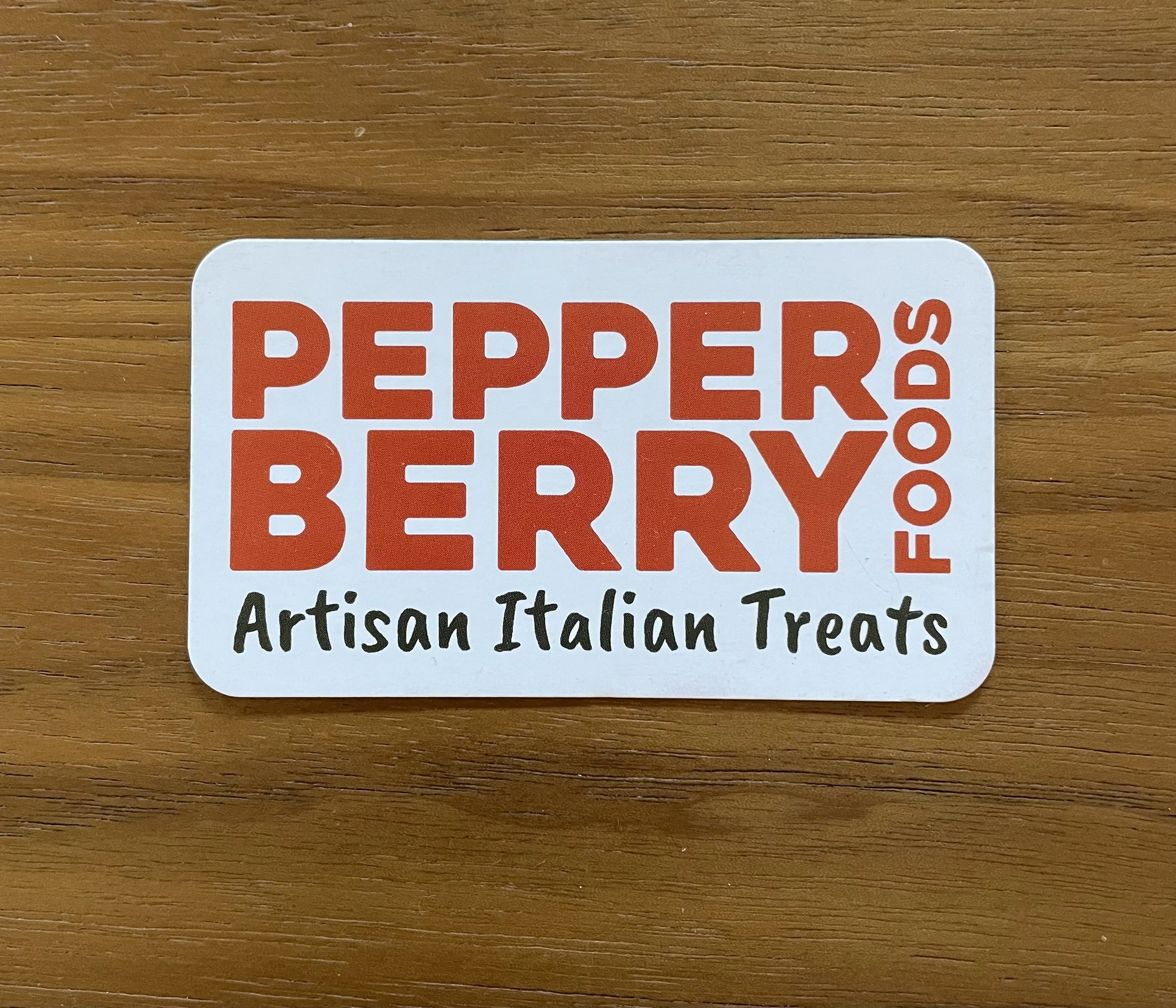 Pepperberry Foods Gift card