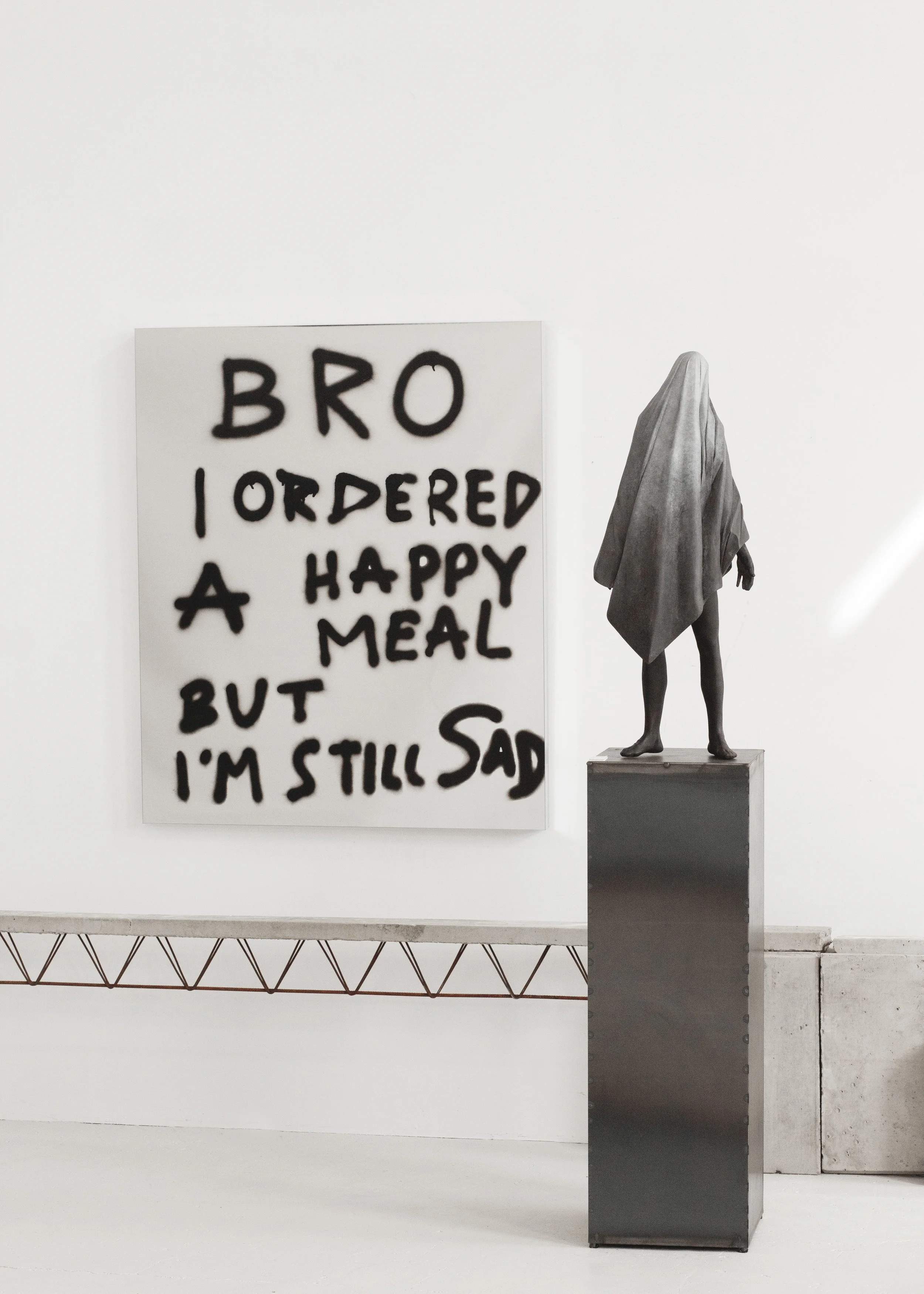 "Bro" 120x100x5 cm ,mirror, paint 2024_2_VONMOTZ.com.jpg