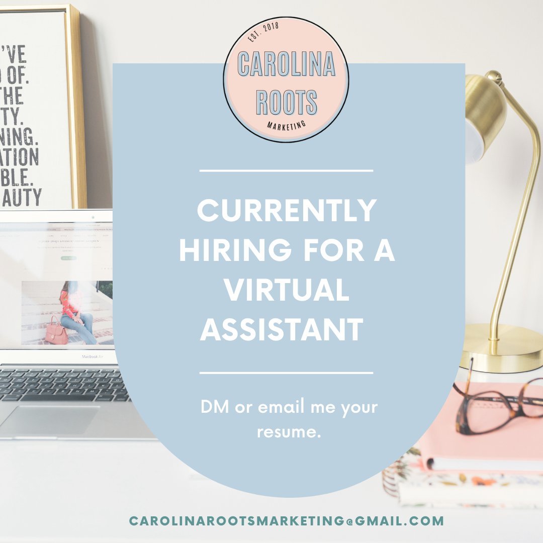 If you're organized, detail-oriented, and have a passion for marketing, I want to hear from you. I am seeking a PT Virtual Assistant (and occasionally in-person) to help with the following:
-Social Media Content Creation
-Meta Business Suite Scheduli