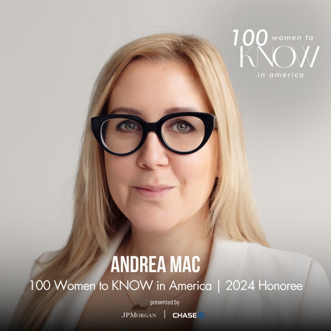 Congratulations to Prequal&rsquo;s founder, Andrea Mac, on being named one of the 2024 100 Women to KNOW Across America. The award, presented by @jpmorganchase Chase &amp; Co., showcases women entrepreneurs, executives, creatives, and philanthropists