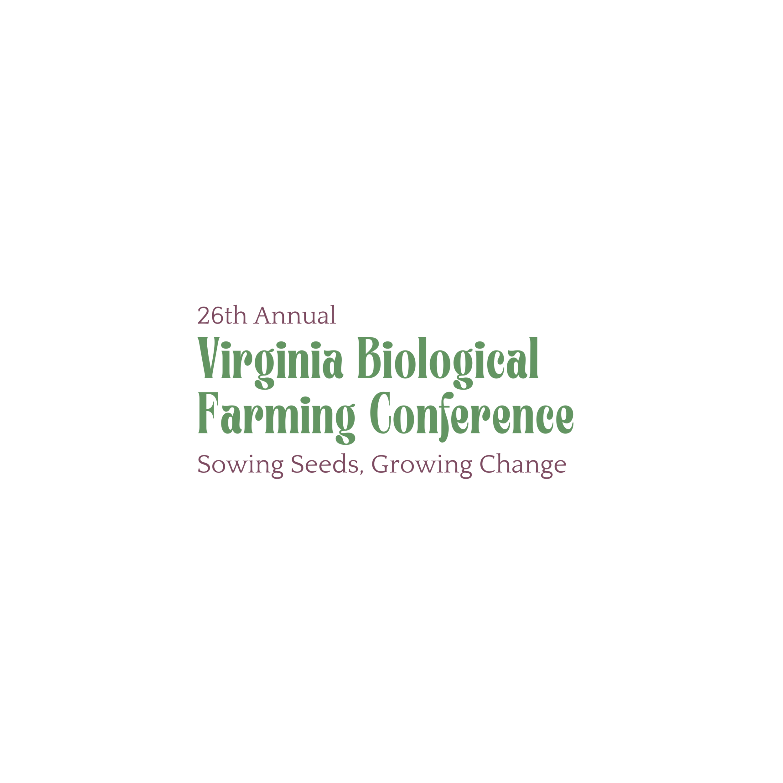 2026 Virginia Biological Farming Conference