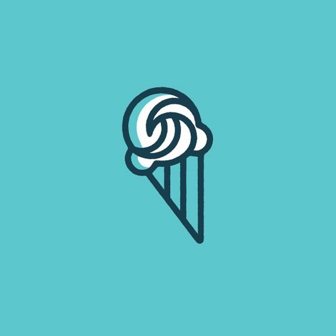 Throwin &lsquo;er back to 2017? Still one of my favourite logos for a company called Best Coast Ice Cream.

&hellip;aaaaand I scooped up last minute tickets to @postalservicemusic , so if you were an angsty hesh like me you&rsquo;ll appreciate the tu