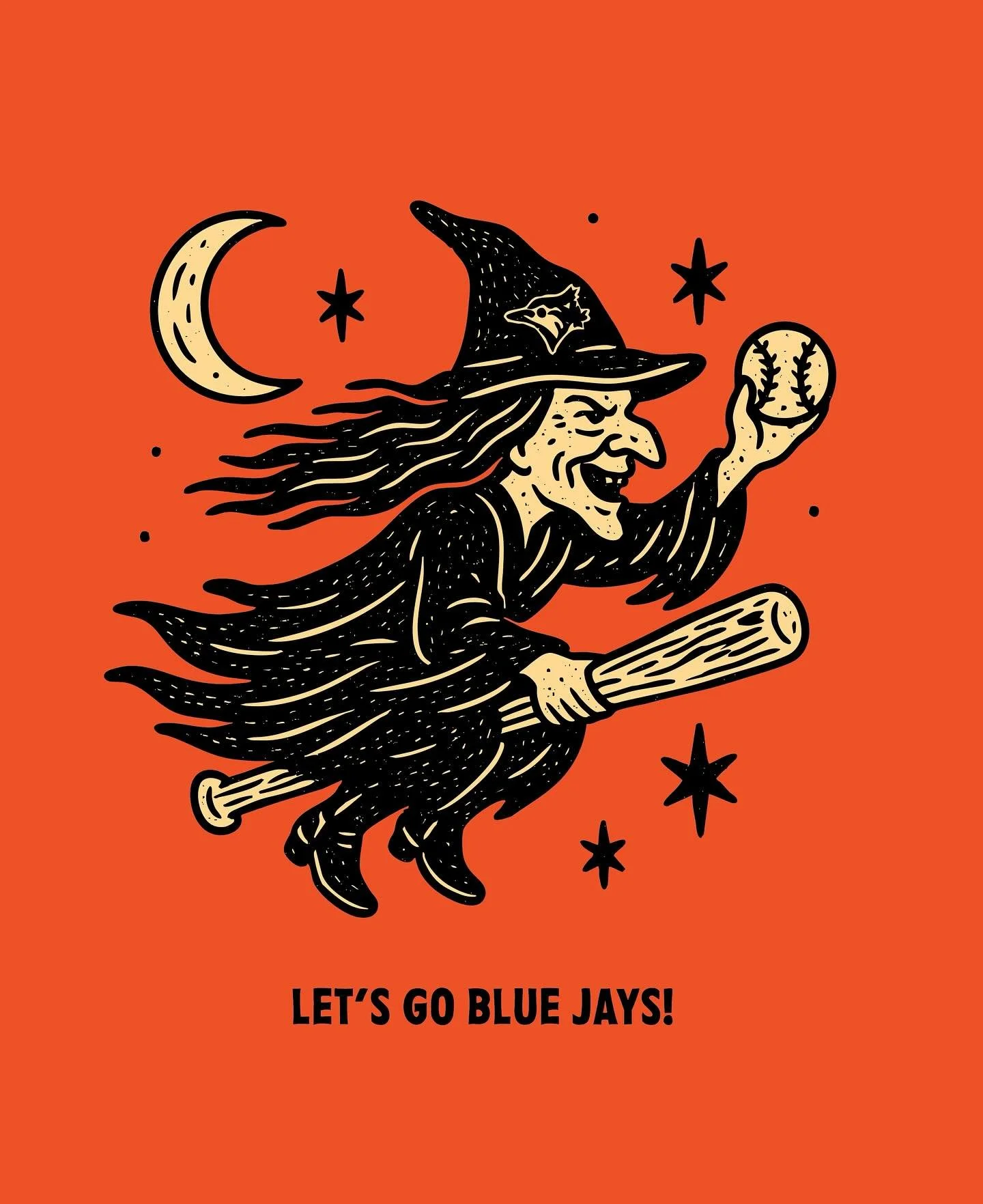 Witching for a win this Halloween! Feel free to share - let&rsquo;s go Blue Jays!
.
.
.
.
.
#BlueJays
#NextLevel
#WeAreBlueJays
#WorldSeries2025
#MLBPlayoffs
#HalloweenVibes
#TorontoPride
#TrickOrTreat
#LetsGoBlueJays
#HappyHalloween