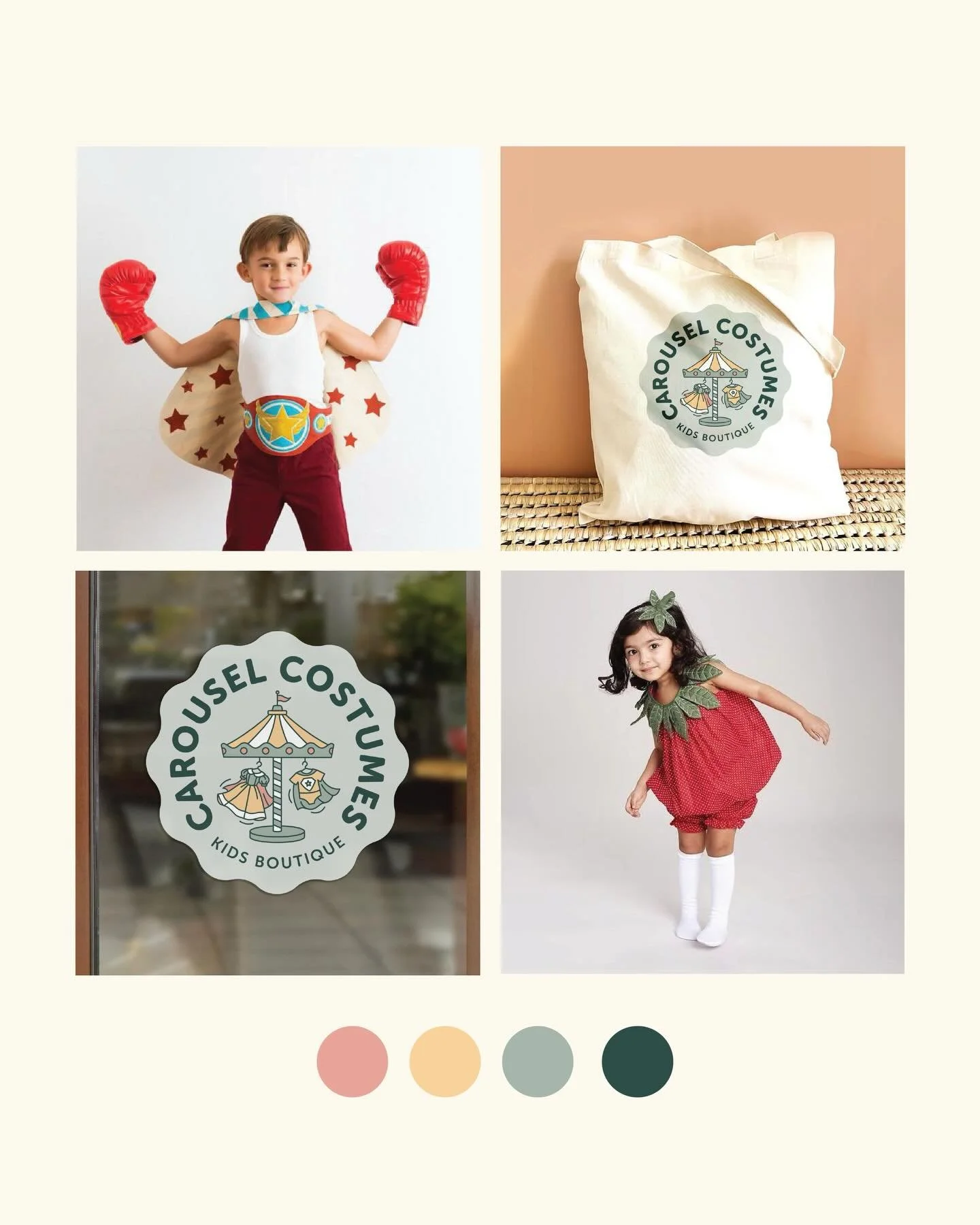 Projects like this are a reminder of why I love what I do.

When design leans into storytelling, longevity, and care, it becomes more than a logo. It becomes part of a shared experience. These costumes will move through many hands, spark imaginations