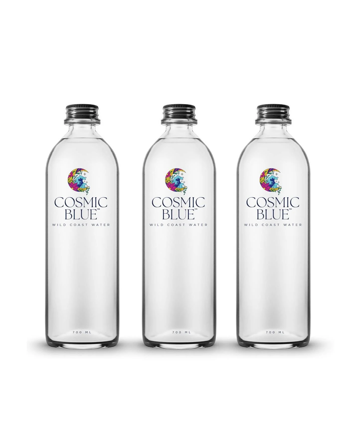 Built on a strong strategic foundation, this brand pushed me to move beyond familiar design approaches in order to fully realize the client&rsquo;s vision &mdash; and I&rsquo;m so glad I did.

Cosmic Blue is a water brand that captures the magic of D