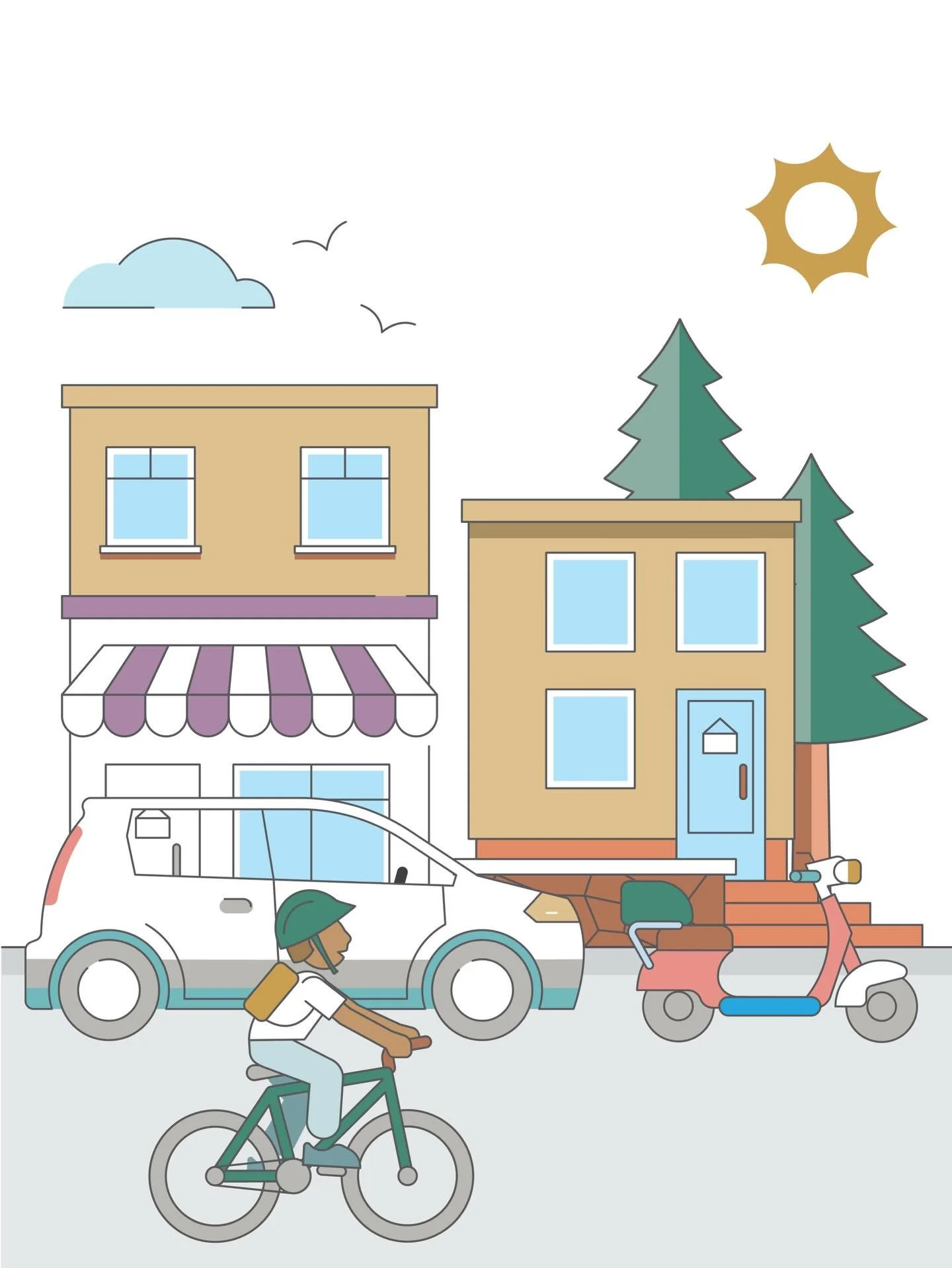 There&rsquo;s something really special about creating for the community you live in. Here&rsquo;s some fun little graphics I created recently for the City Of Courtenay. Happy Monday friends.✌🏼
.
.
.
.
.
#CourtenayBC #GraphicDesignLife #DesignInTheWi