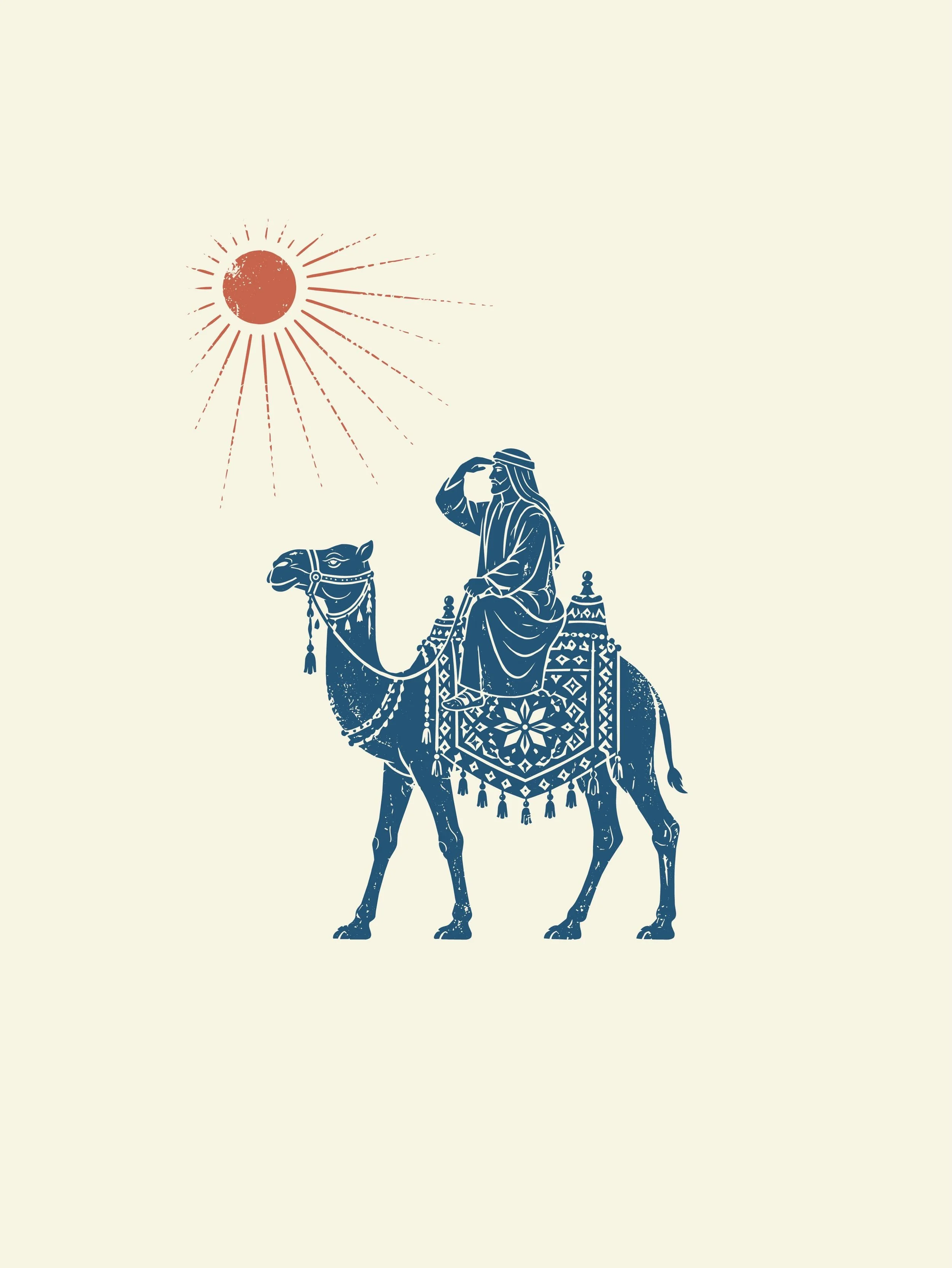 True story - my best friend and I were lost in the Timlalin Desert for a quick minute, and a man appeared like a mirage with camels for us to ride as he showed us the way. One of the best days of my life! 

Here&rsquo;s a little gritty camel. Happy F