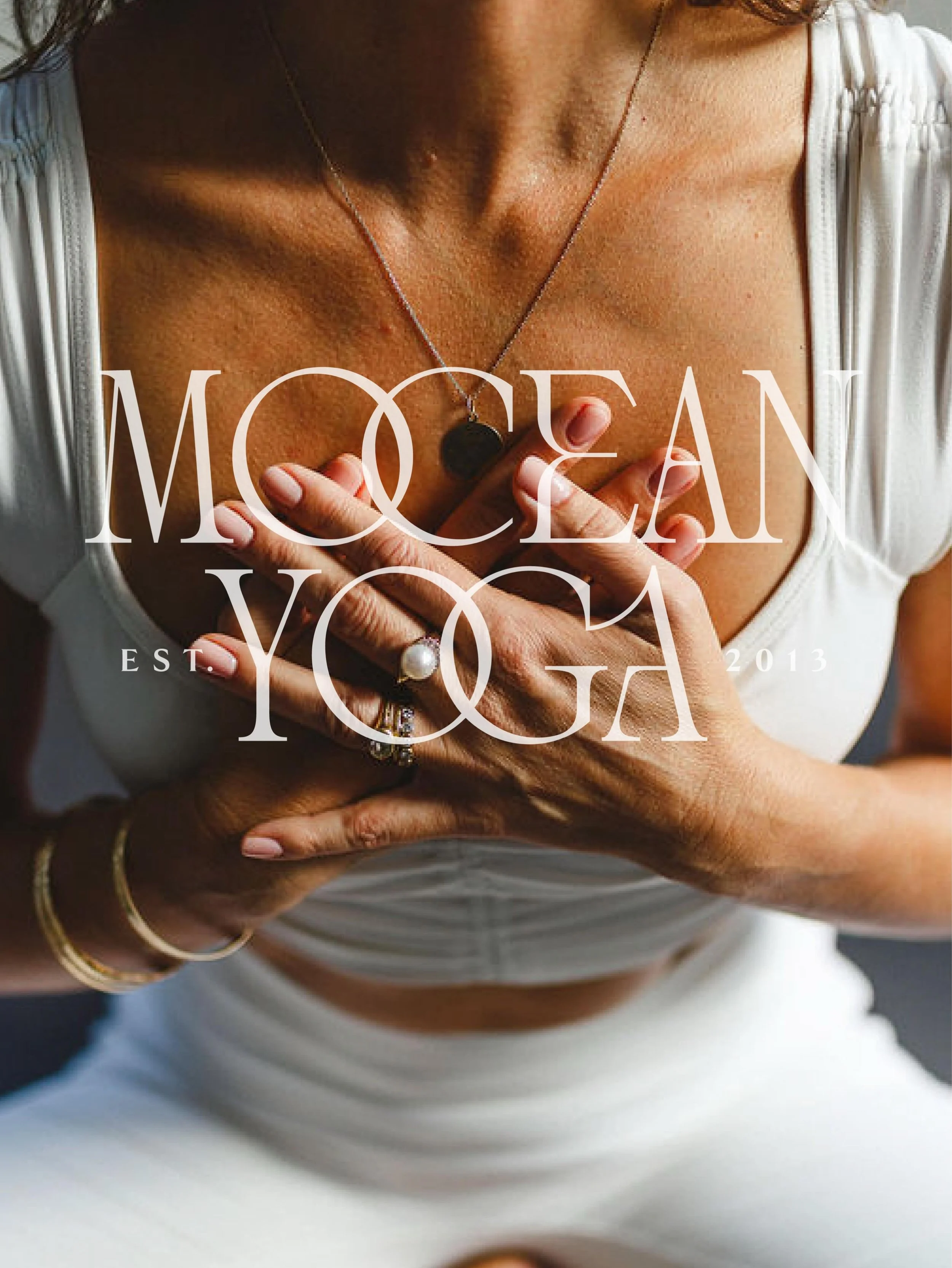 Excited to share the new branding for @moceanyoga.

The logo was inspired by Susie&rsquo;s deep connection to the ocean, movement, mindfulness, and the story of Matsya, the fish who became enlightened after listening to the teachings of yoga. We also