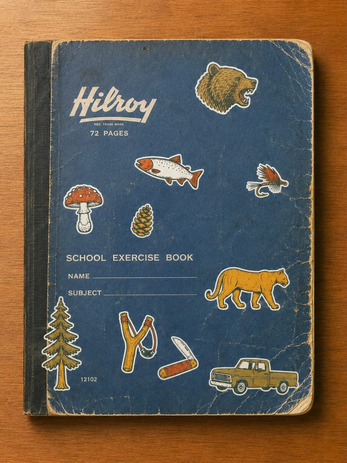 Sticker glam - oh the hours spent perfecting the Hilroy&rsquo;s as a kid. Happy Thursday friends.✌🏼
.
.
.
.
.
#comoxvalley
#merch
#stickerdesign
#getoutside
#lifeofadesigner