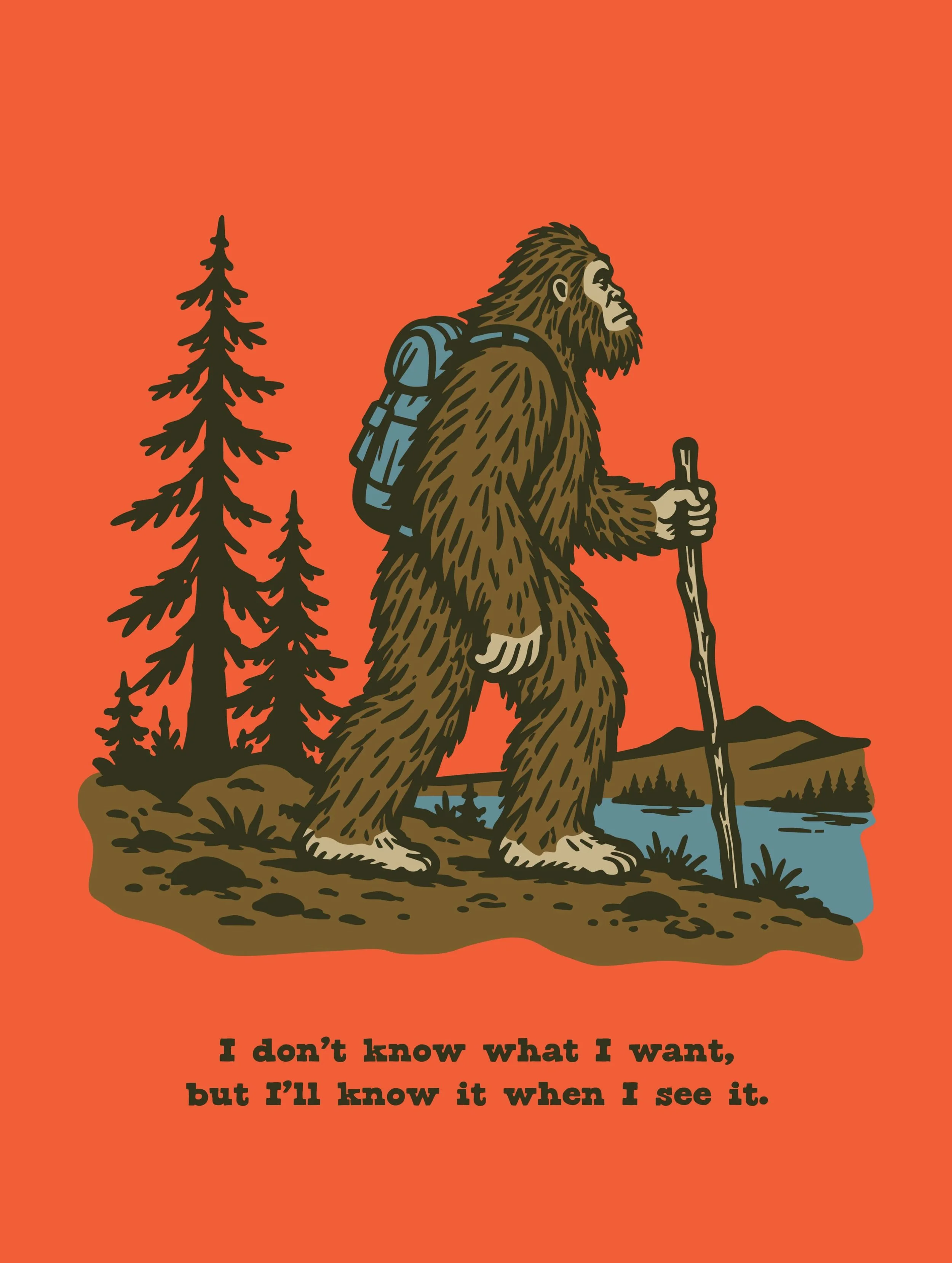 Every designer has a folder tucked away in the archives for special clients. Happy Thursday friends.✌🏼 Feel free to share.
.
.
.
.
.
#LifeOfADesigner
#NeverStopSearching
#Bigfoot
#Sasquatch
#DesignLife
