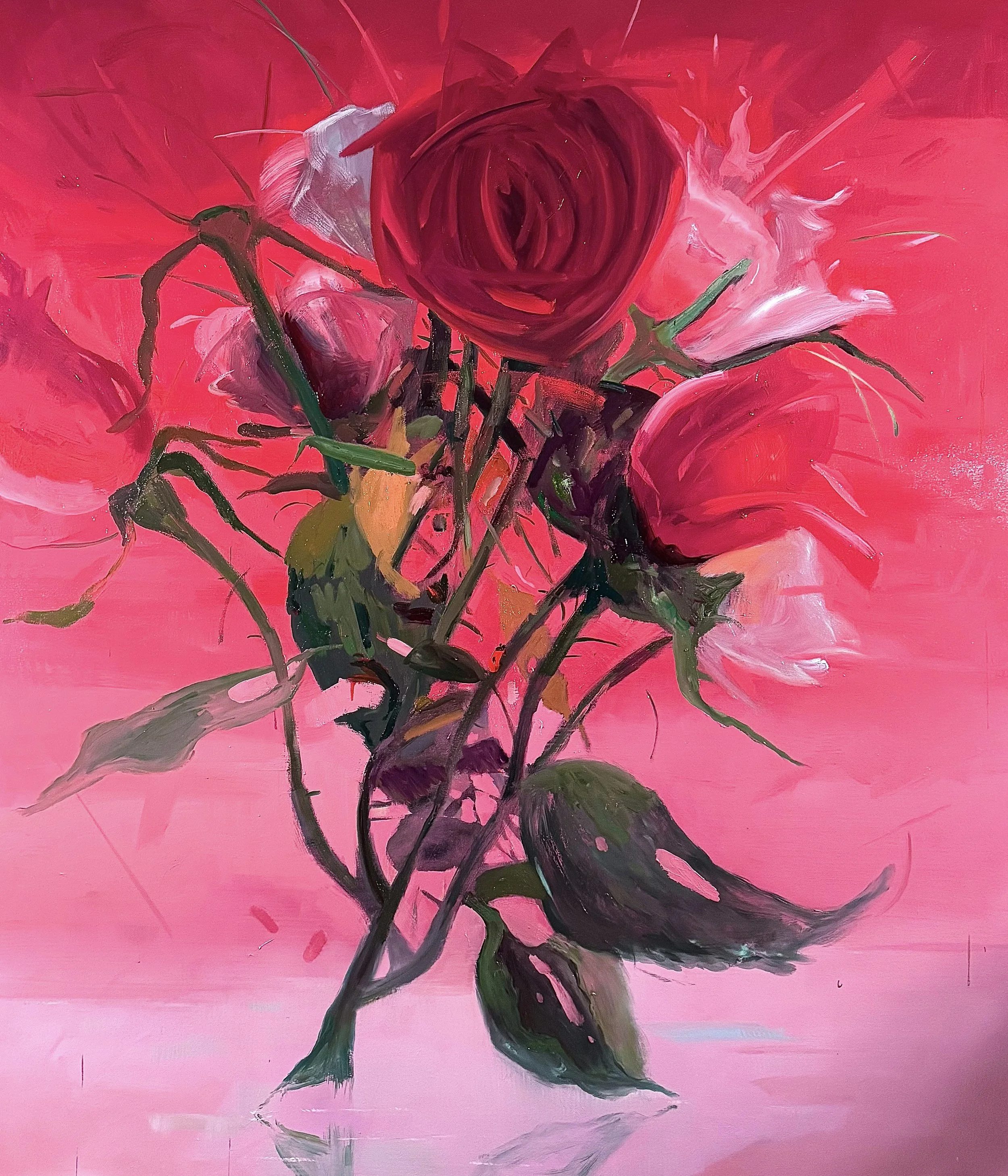 A Stillness in Bloom: Where Dusk Meets Dawn, 2025