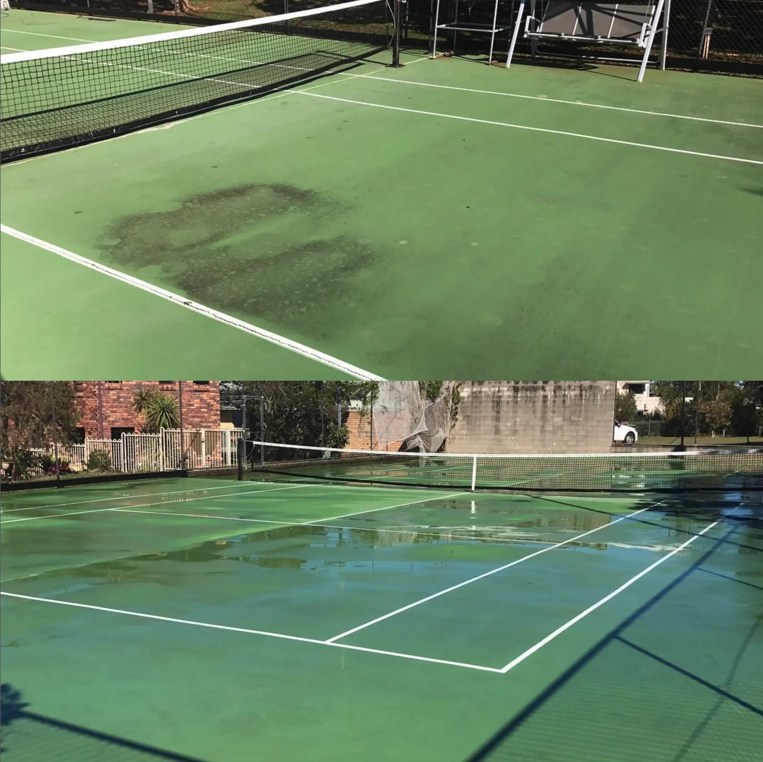 Blackmore's Pressure and Window Cleaning - Tennis Courts in Coolangatta