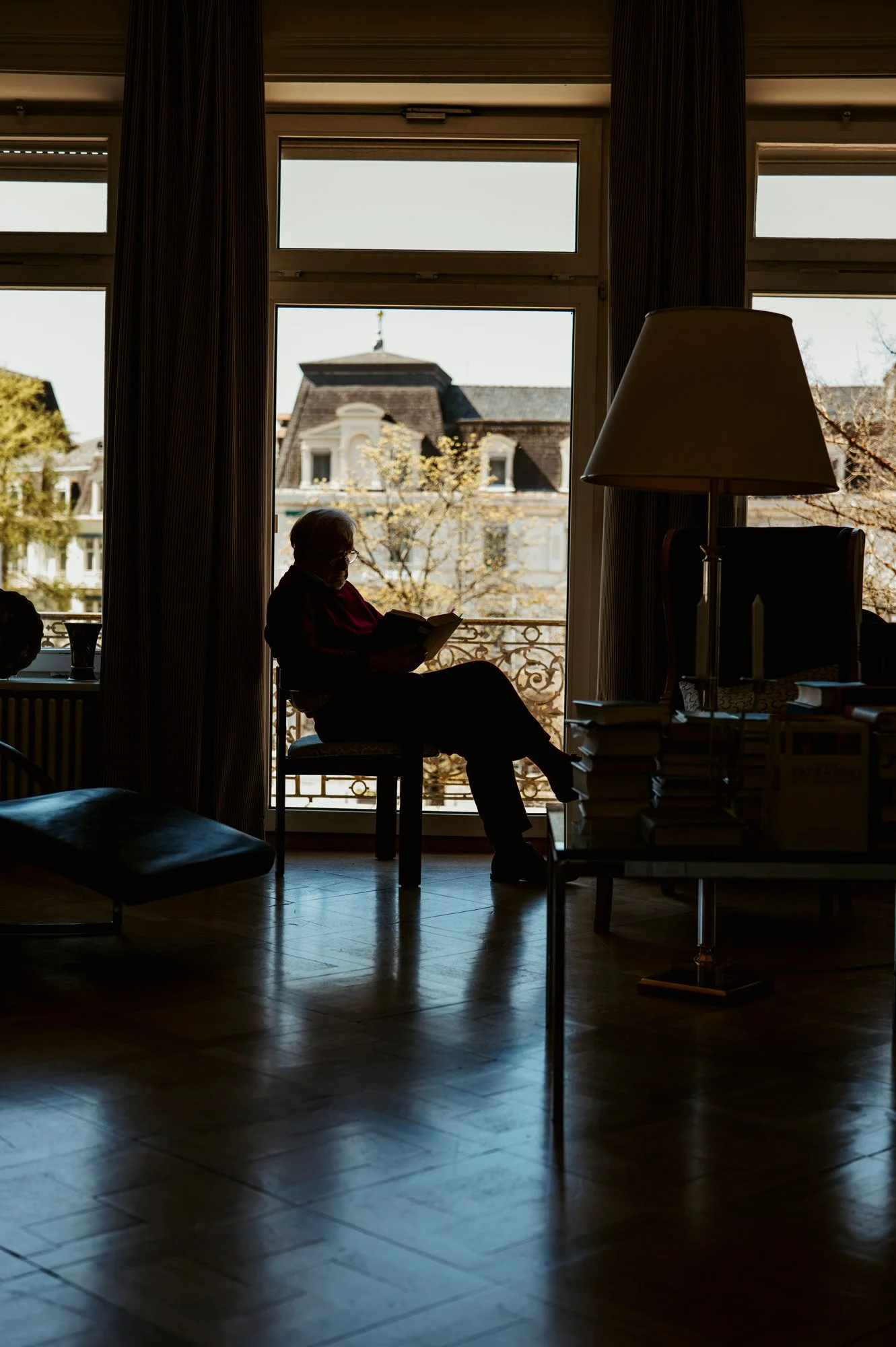 Ruediger Safranski fotografiert von Jeannette Petri für Cicero.