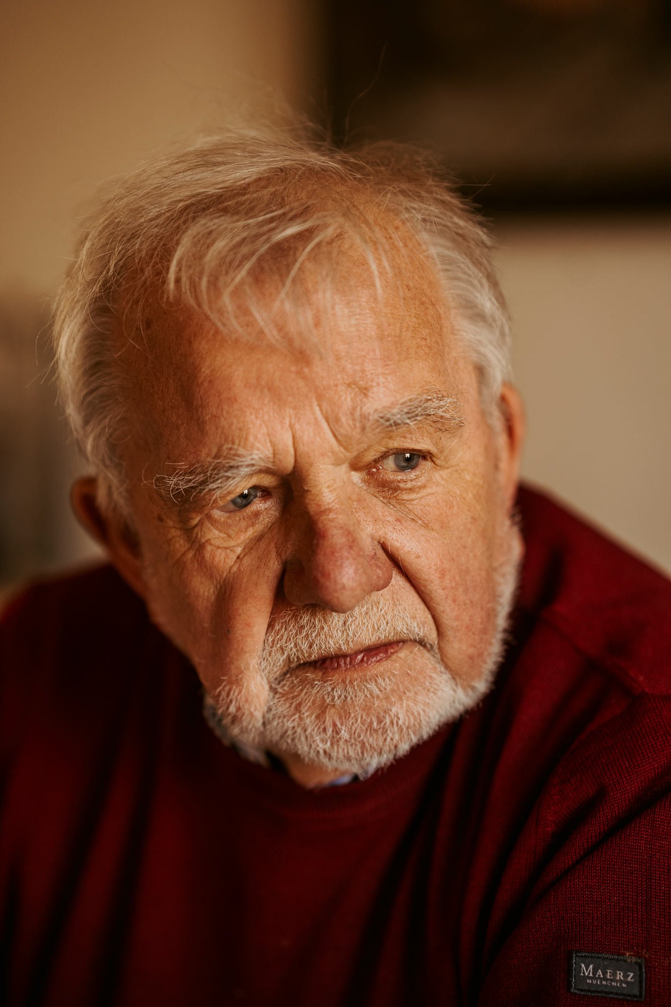 Ruediger Safranski fotografiert von Jeannette Petri für Cicero.