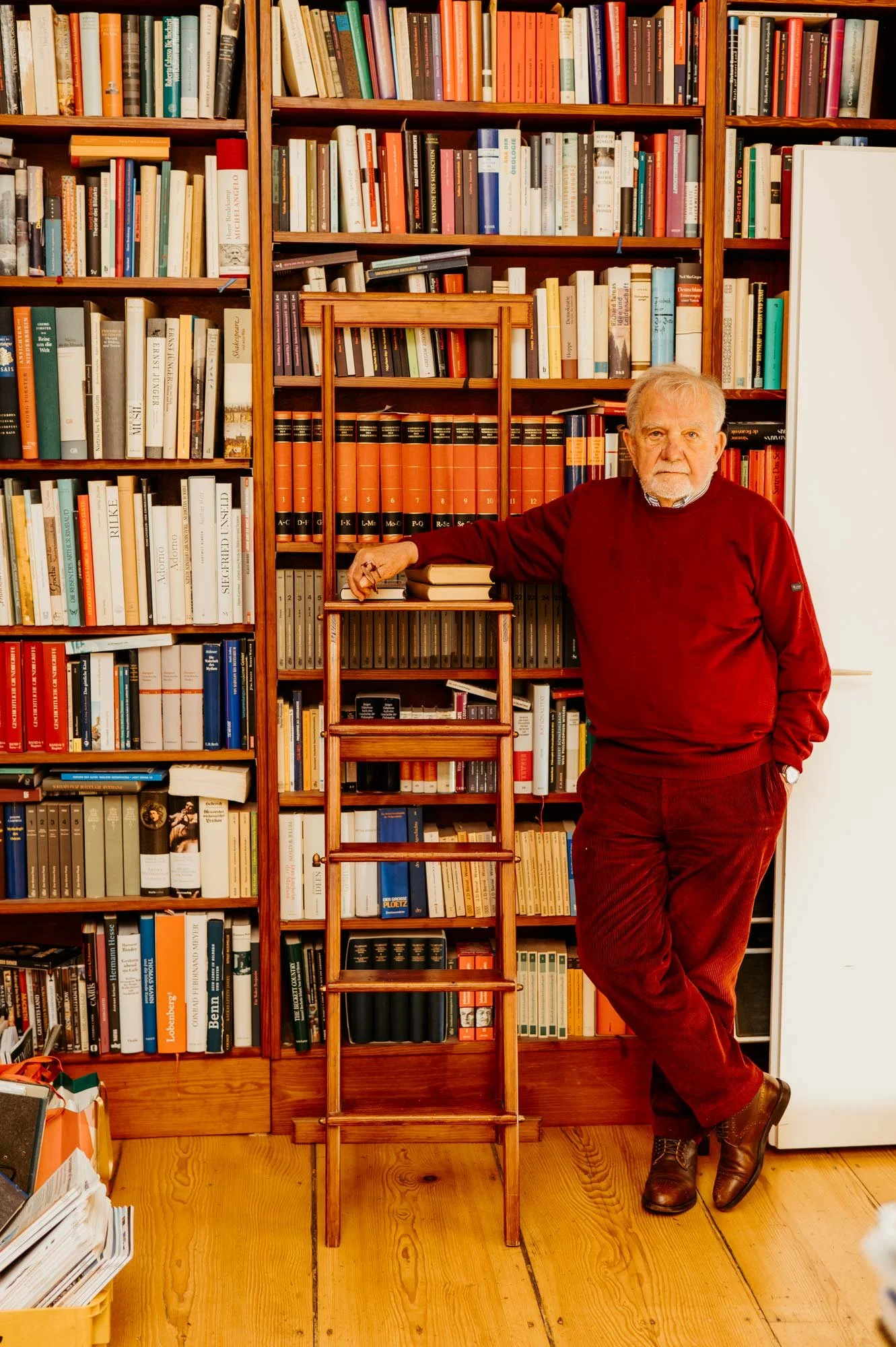 Ruediger Safranski fotografiert von Jeannette Petri für Cicero.