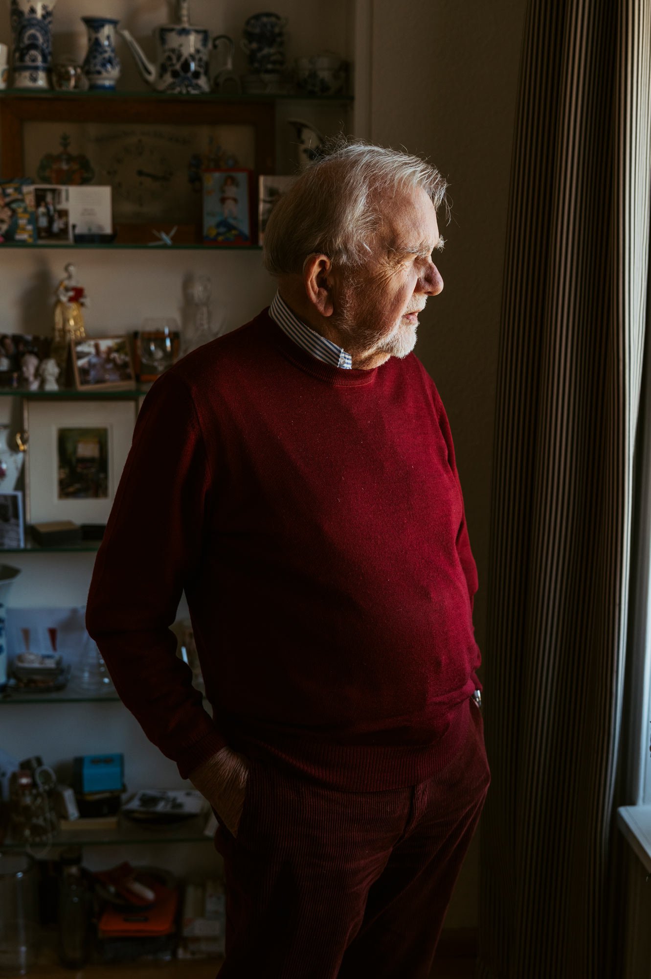 Ruediger Safranski fotografiert von Jeannette Petri für Cicero.
