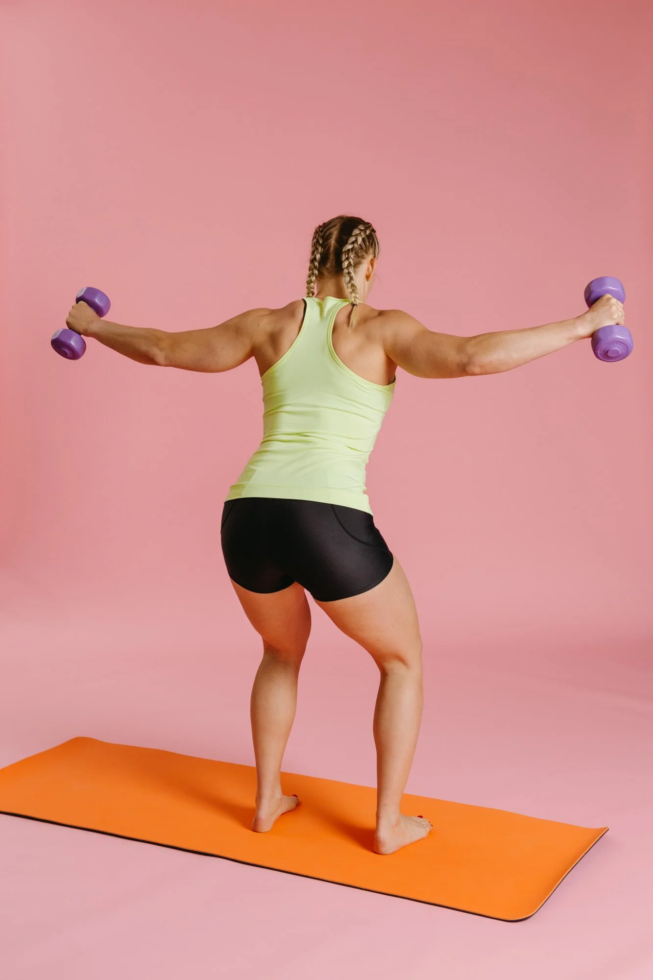 Portrait derWeltmeisterin im Ringen Aline Rotter-Focken, fotografiert für die Welt am Sonntag, 2021.