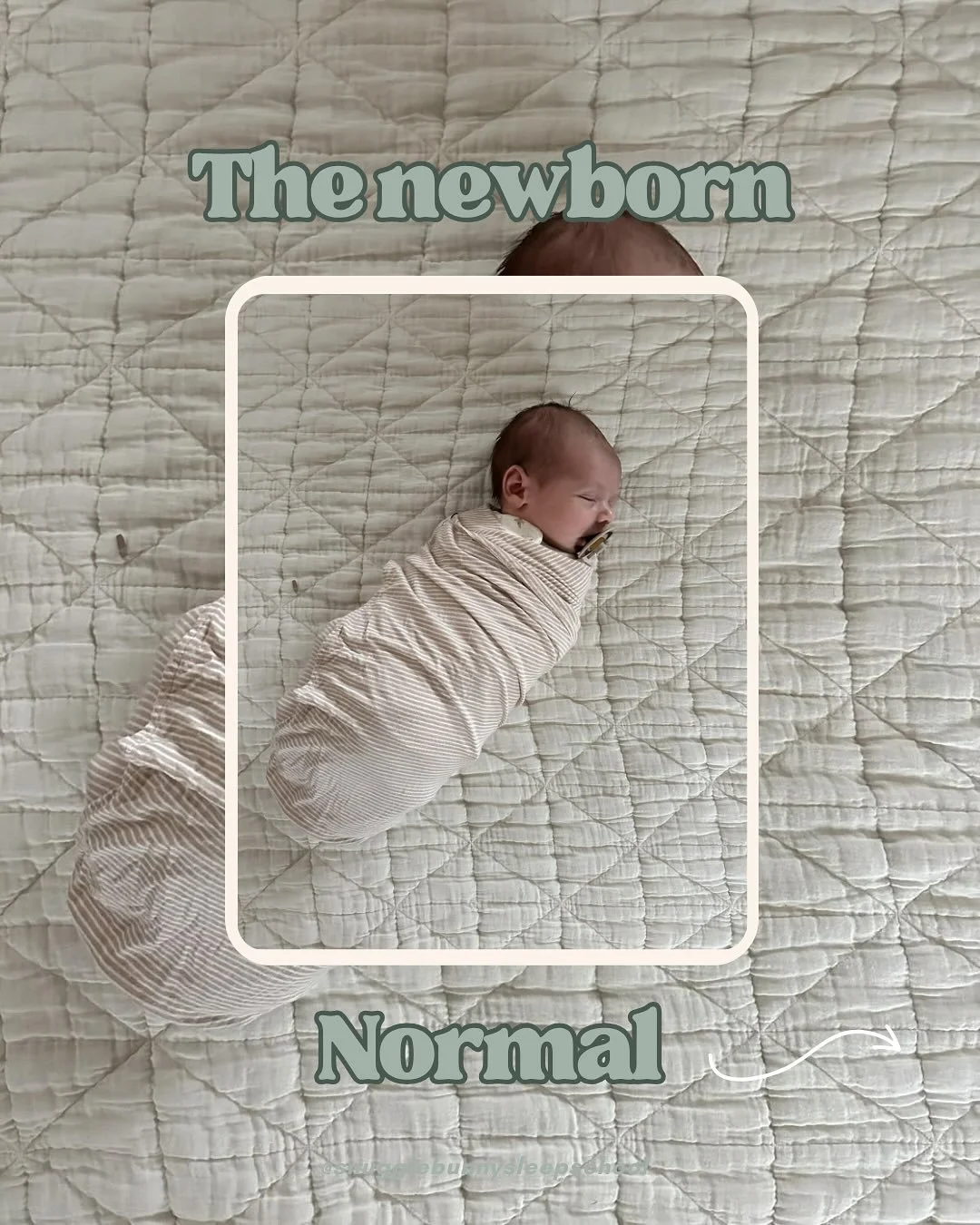 Newborn sleep is a whole thing&hellip; but most of it is actually pretty normal.

If your brand-new babe seems fussy, hard to settle, or only wants to sleep on you, you&rsquo;re not doing anything wrong.

Swipe through for newborn normal!!! ➡️

There