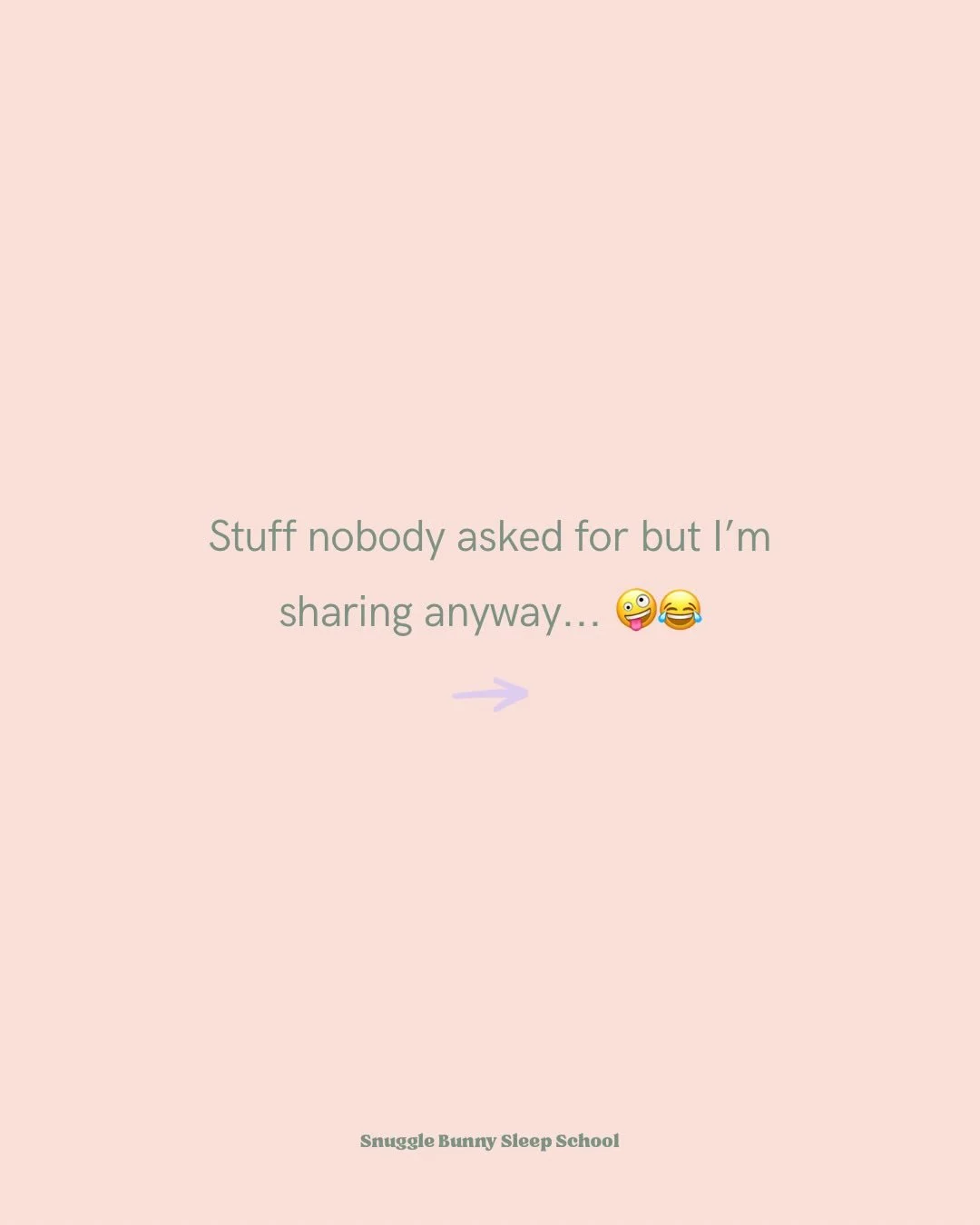 Chronic over sharer here, soz 😅