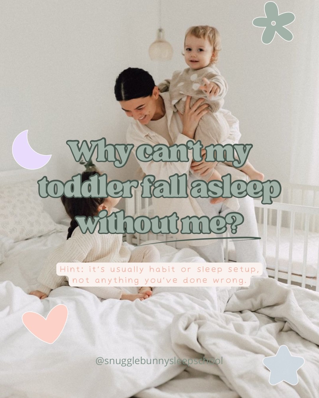 Wondering why your toddler can&rsquo;t fall asleep without you anymore? It&rsquo;s not that you&rsquo;ve done anything wrong&hellip; 

It was probably developmental or a change that you supported them through (like a good responsive parent does) that