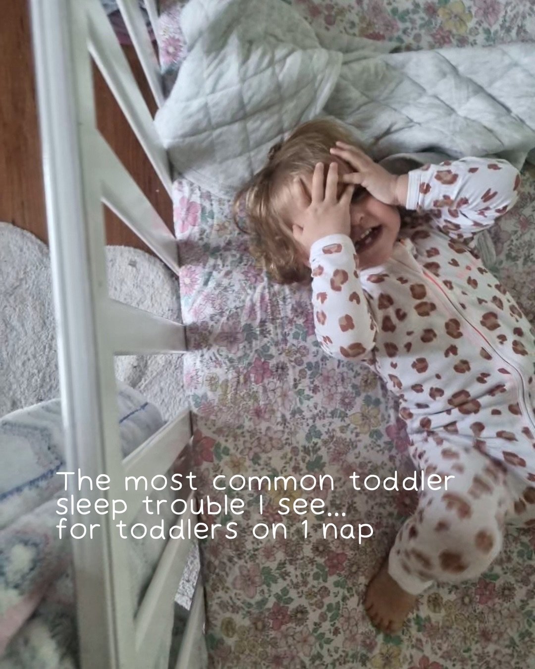 One of the biggest reasons toddlers struggle with sleep? Their nap TIME.

Early morning wakes, bedtime battles, false starts&hellip; it usually all comes back to nap timing.

When they drop from 2 naps to 1, it&rsquo;s normal to bring their 1 and onl