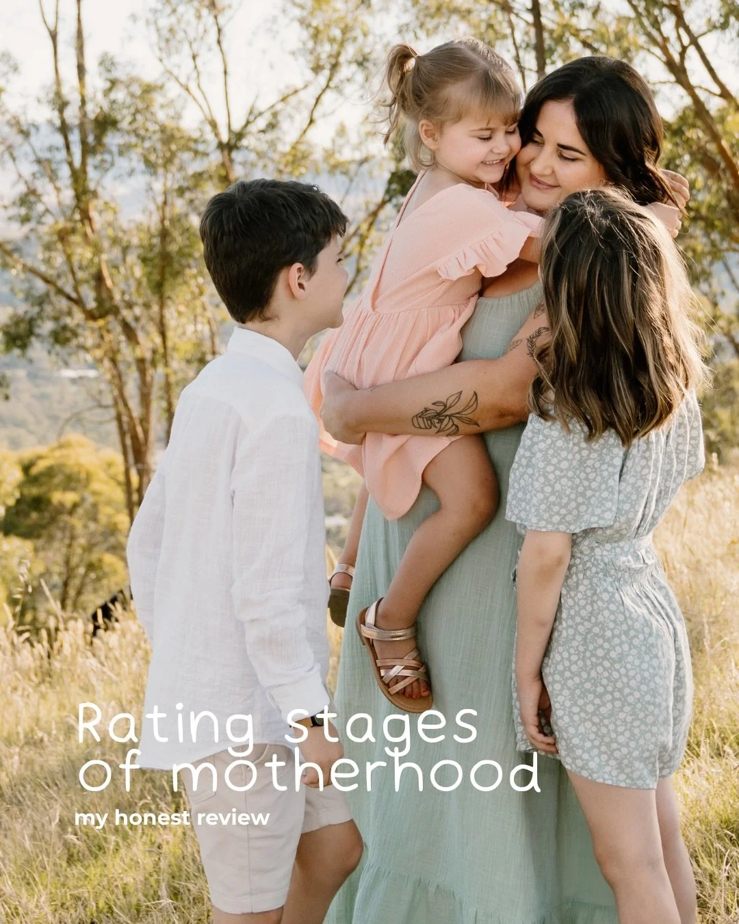 Rating stages of motherhood for me 🫶🏼