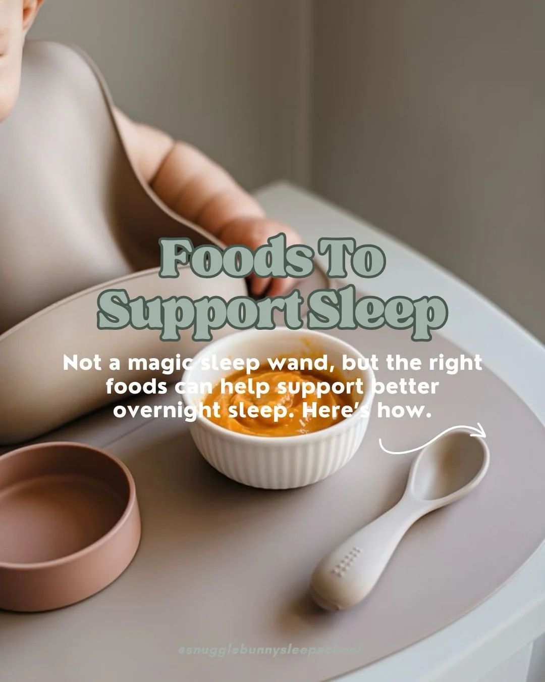 Swipe to see which foods support sleep 🫶🏼